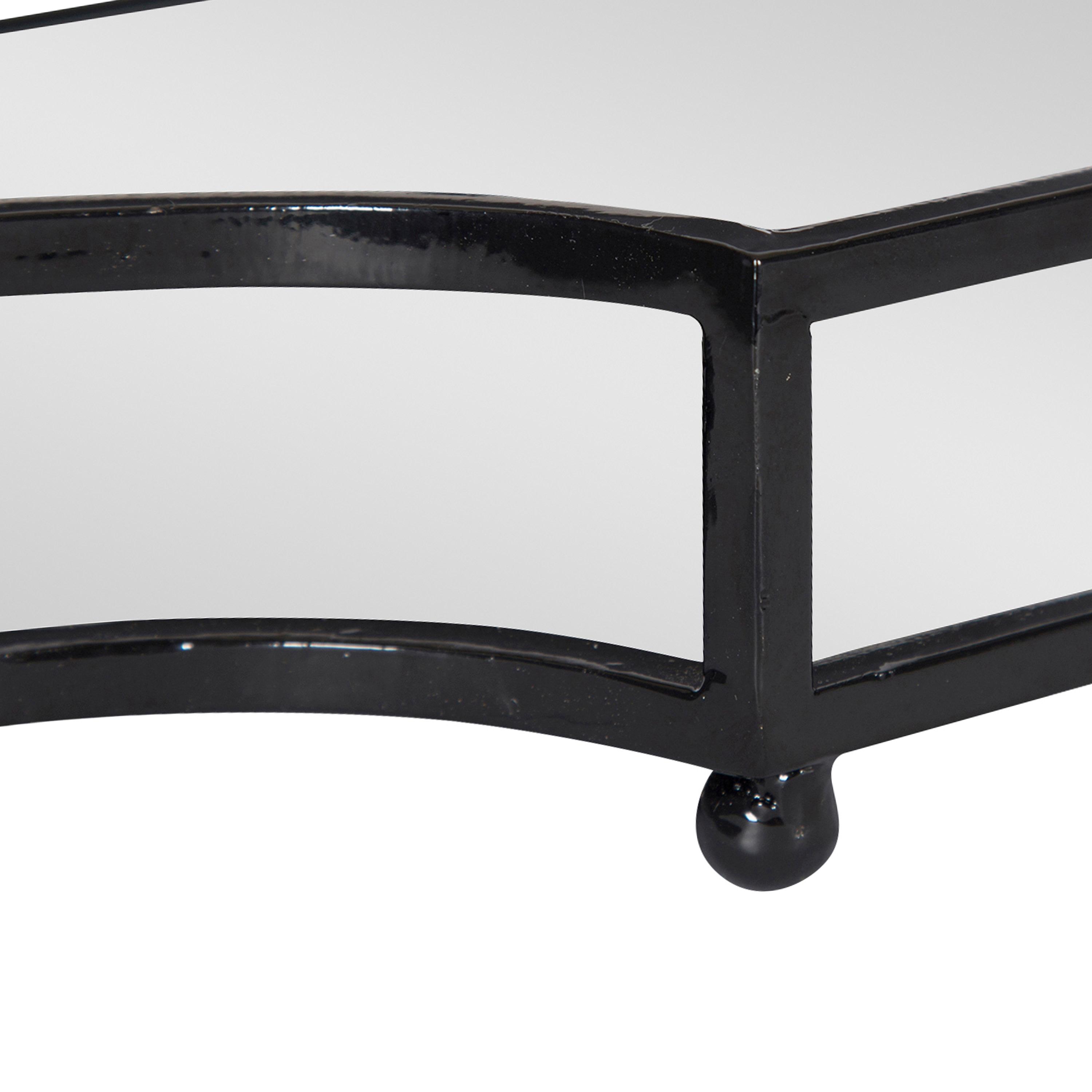 Kate and Laurel Ciel Tray, 12x18, Black