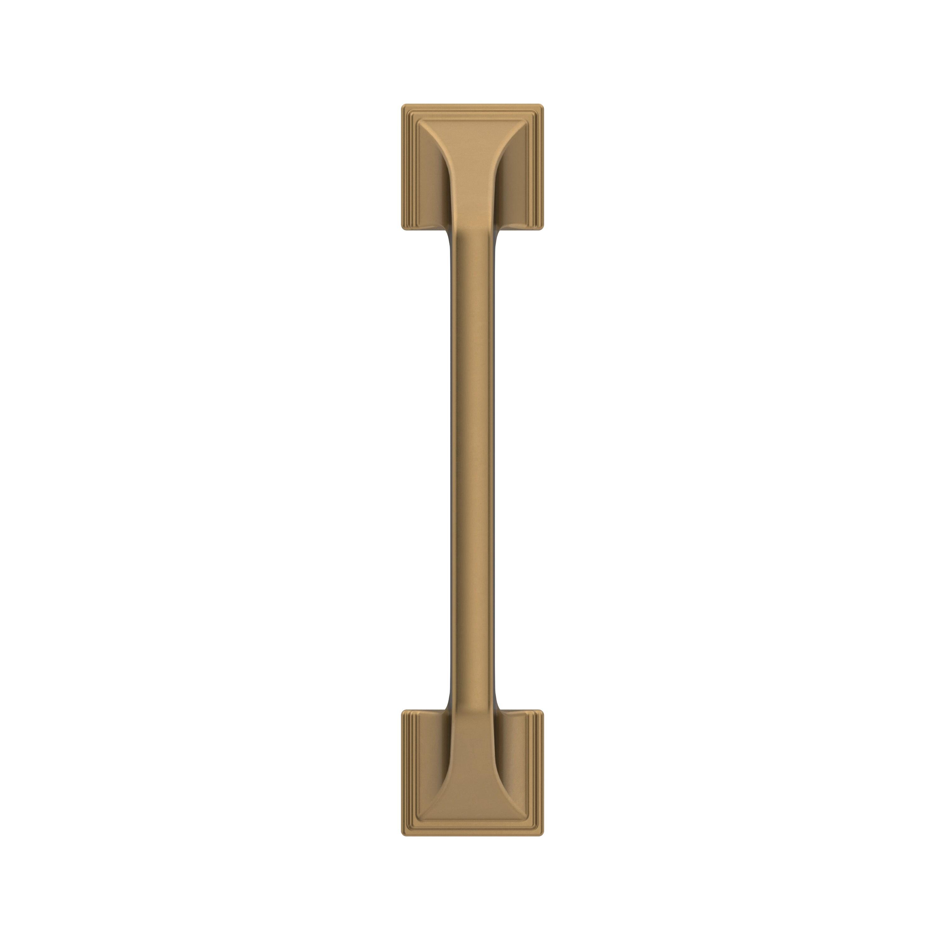 Amerock Exceed 3-3/4 inch (96mm) Center-to-Center Champagne Bronze Cabinet Pull