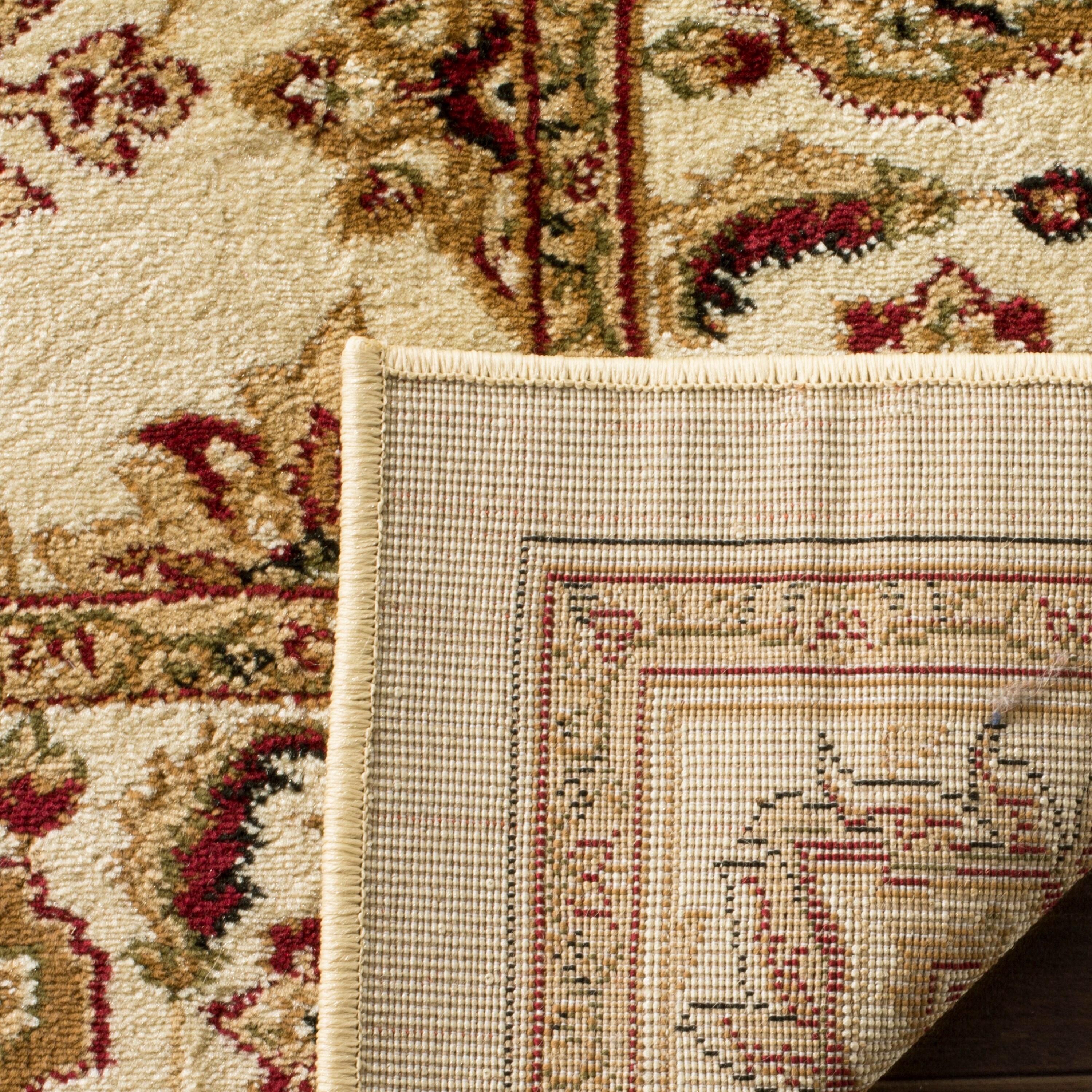 Lyndhurst LNH216 Power Loomed Area Rug - Ivory/Ivory - 4'x6' - Safavieh.