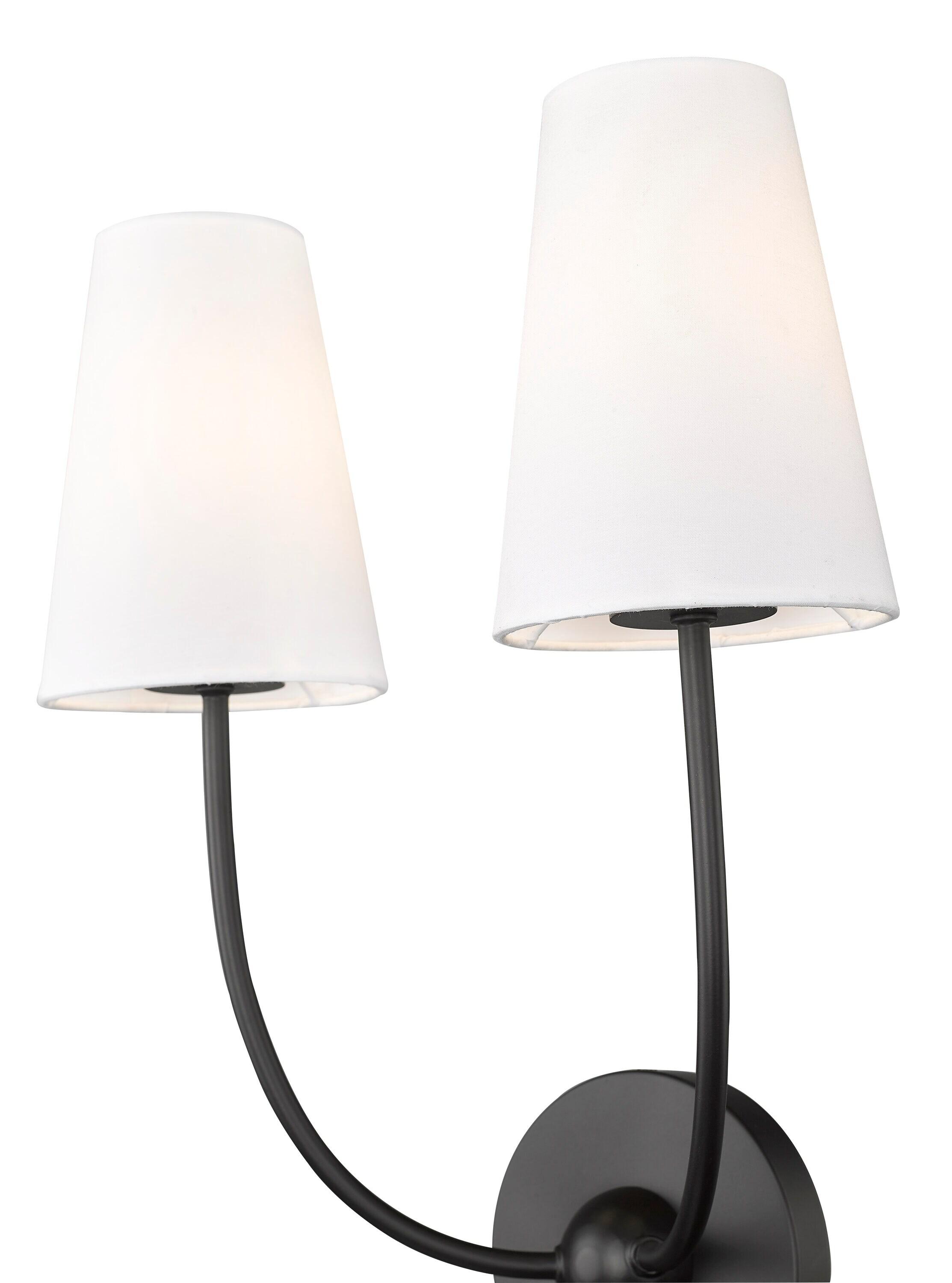 Z-Lite Shannon 2 - Light Sconce in  Matte Black