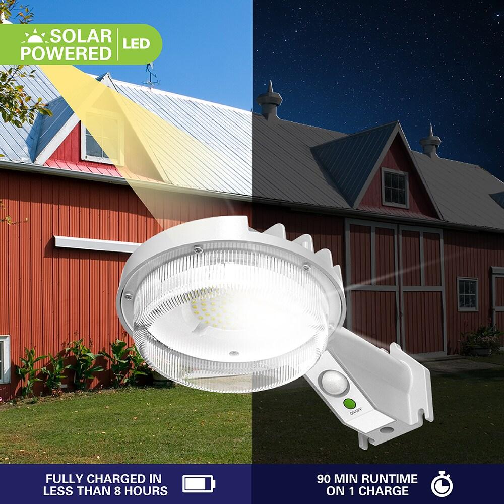 Halo Motion-Sensing Solar Powered LED Gray Area Light
