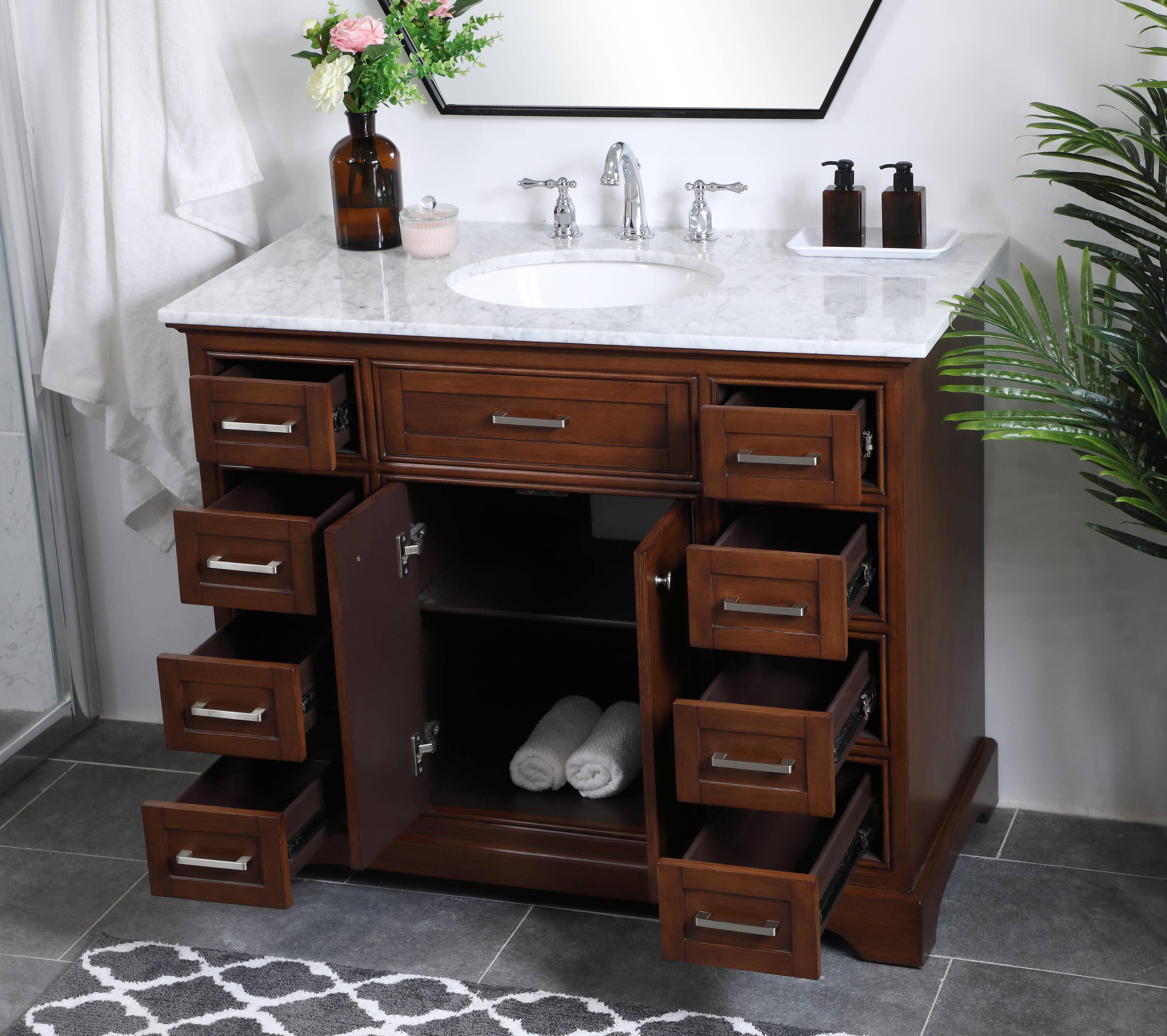 Hermes 42" Single Bathroom Vanity Set