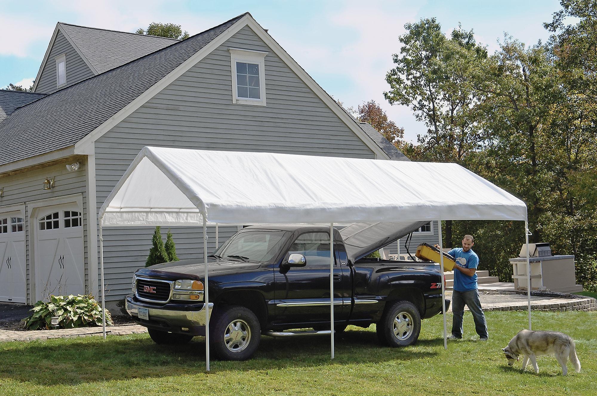 ShelterLogic 10 Ft. W x 20 Ft. D Canopy