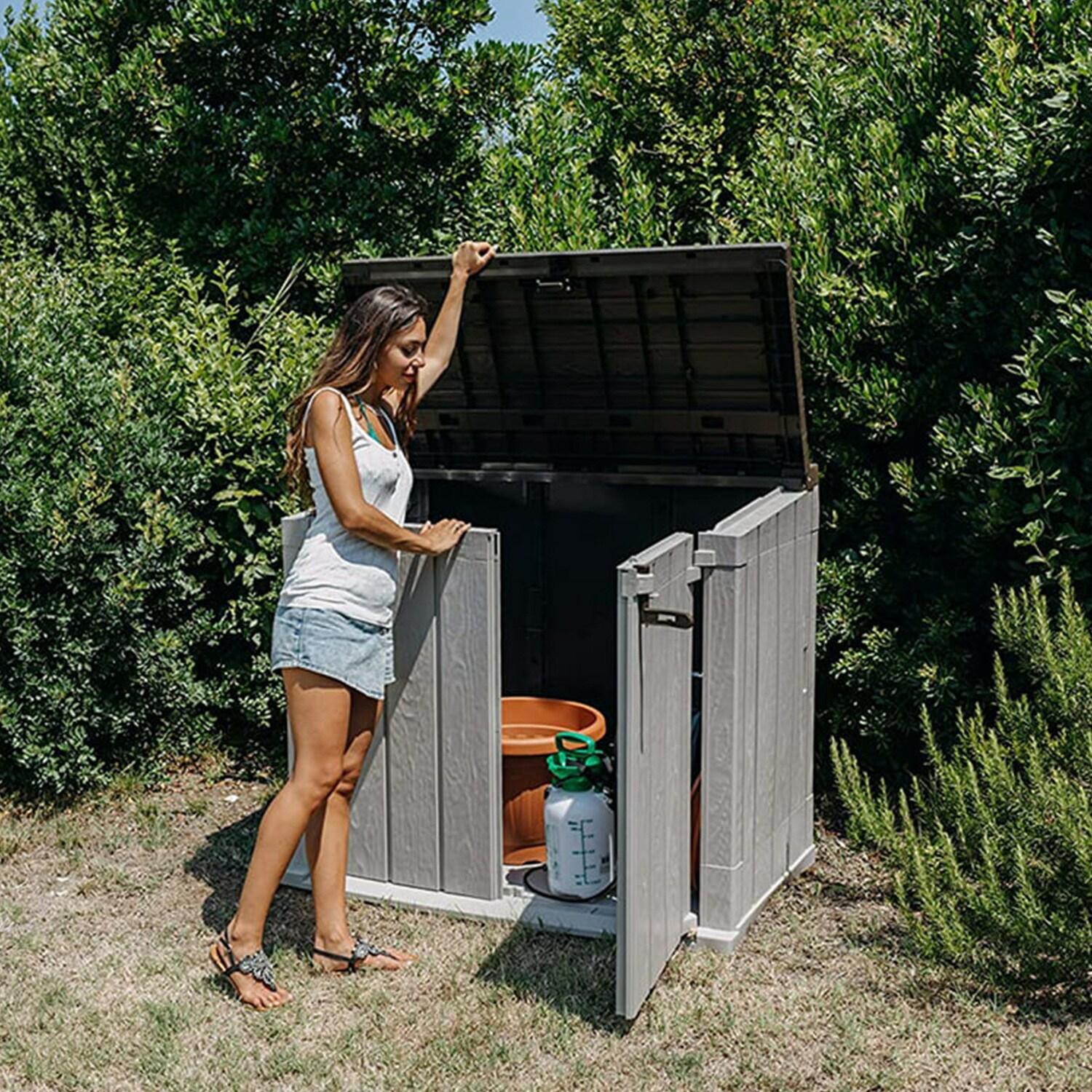 Toomax Toomax Stora Way All Weather Outdoor XL Storage Shed Cabinet