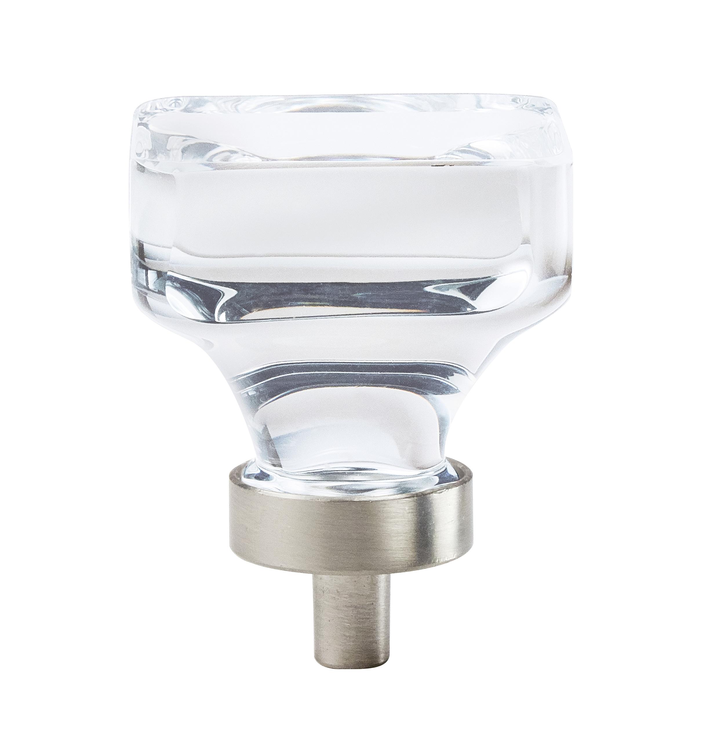 Glacio 1 3/8" Length Square Knob