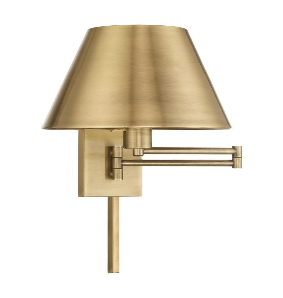 Brevan Steel Swing Arm Sconce