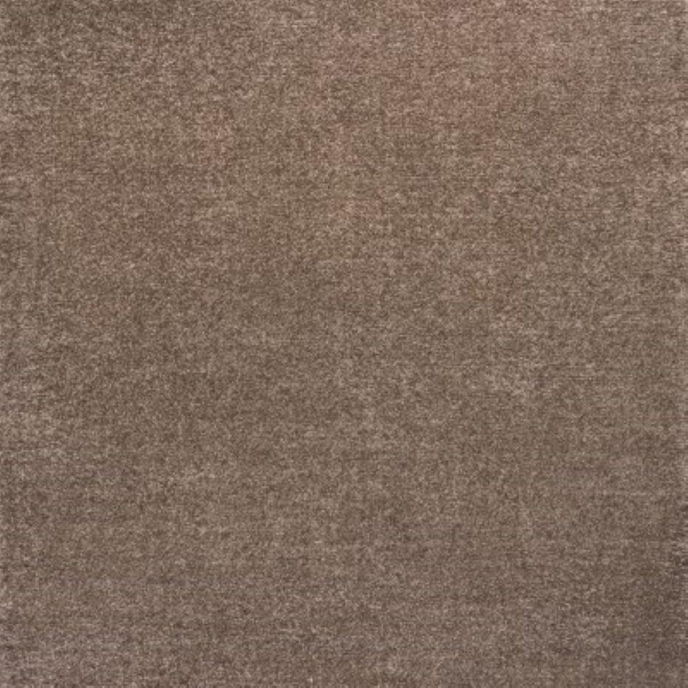 9' x 12' Haze Solid Low-Pile Area Rug, Brown - JONATHAN Y