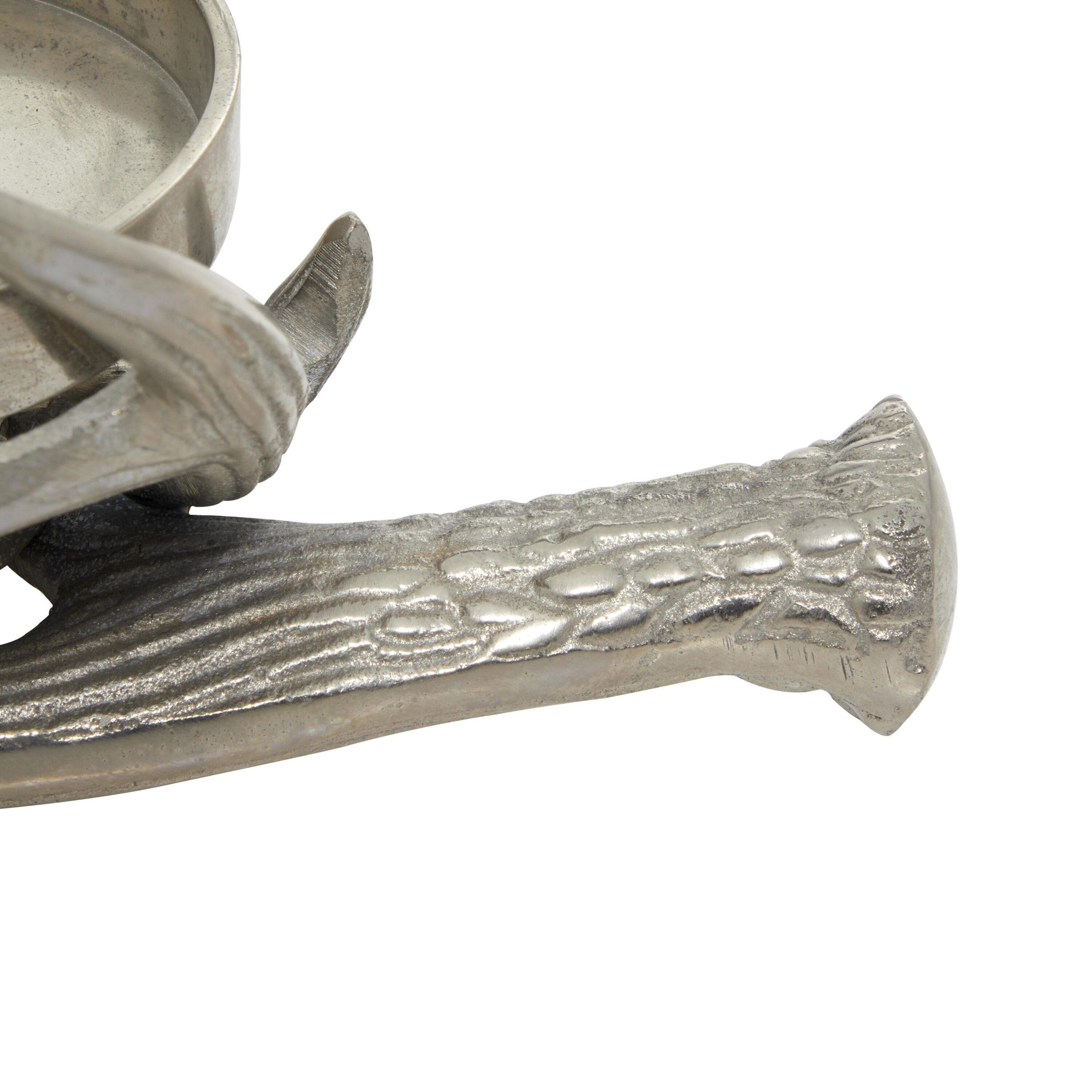 Aluminum Metal Antler Decorative Candle Holder