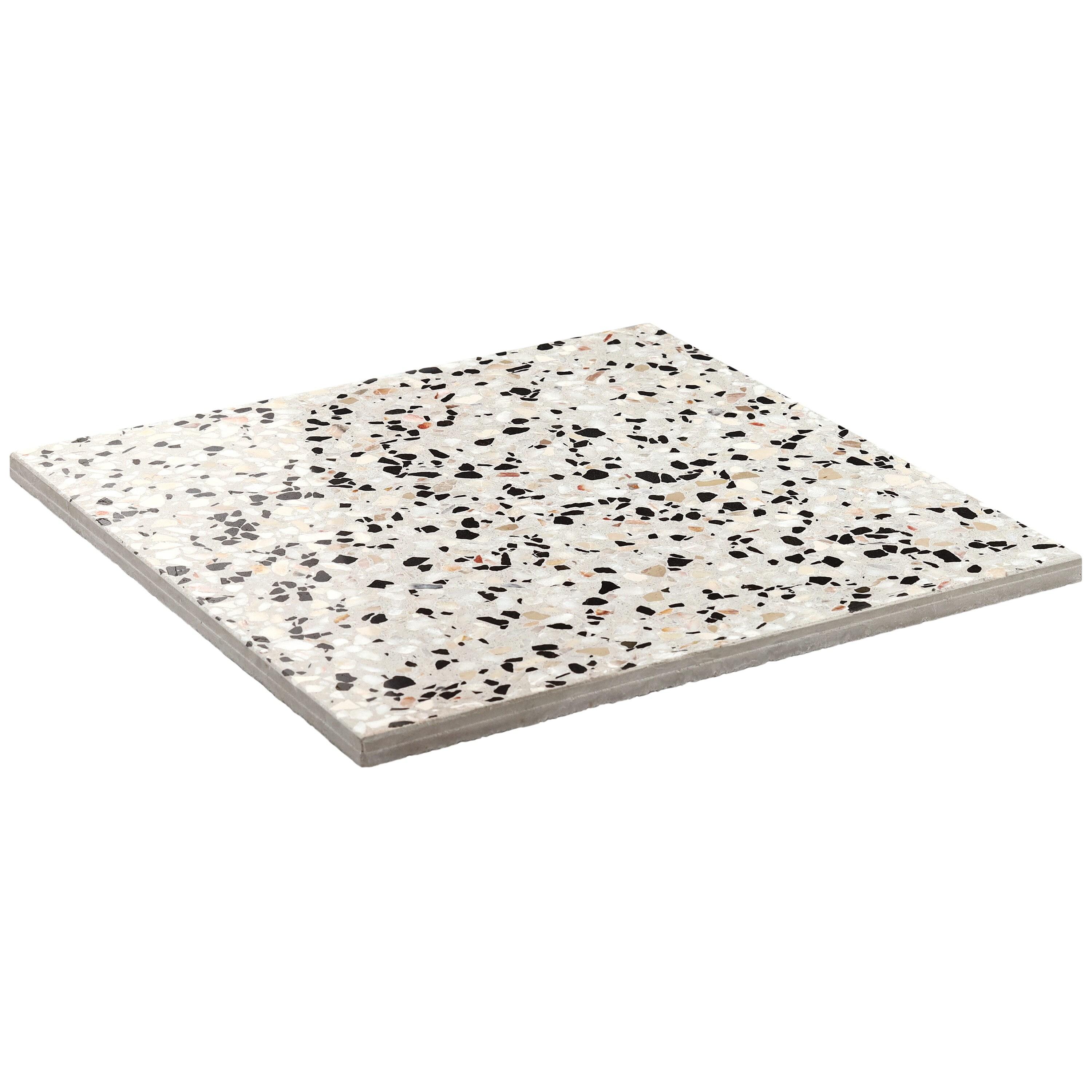 Durham 16.14 in. x 16.14 in. Polished Terrazzo Floor and Wall Tile (3.61 Sq. Ft. / Case)