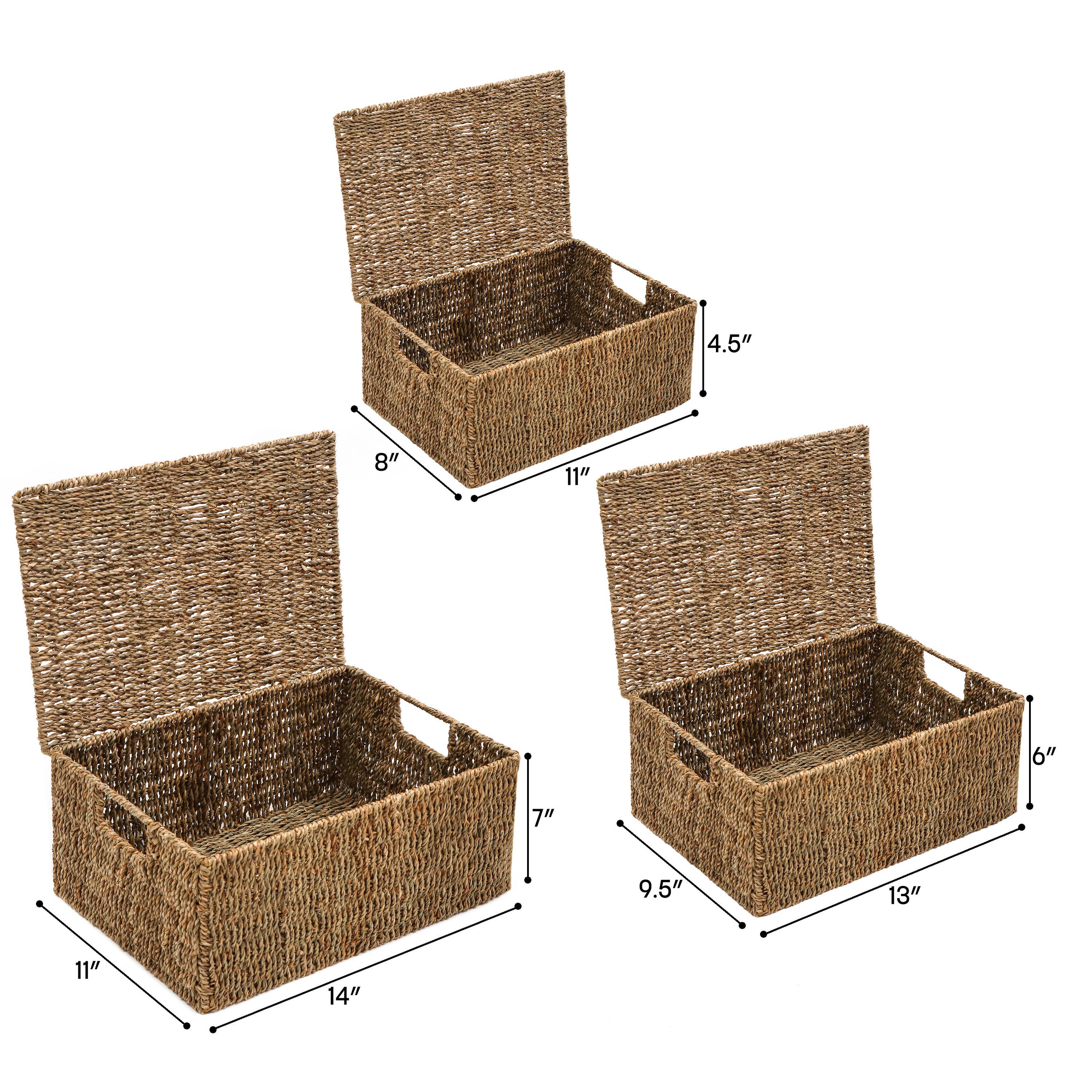 Highland Dunes Wicker Basket