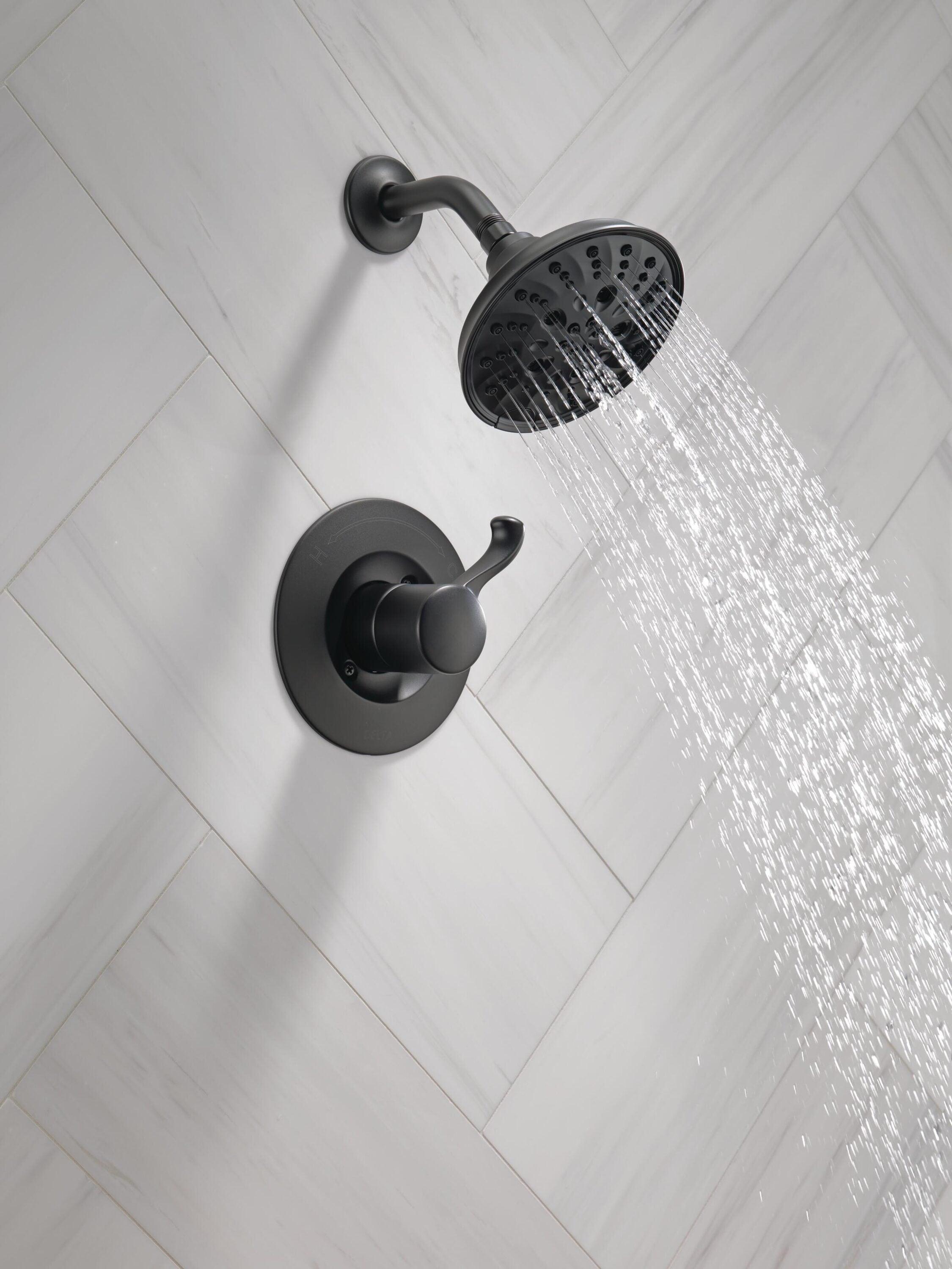 Esato Shower Faucet with Rough-in Valve and H2Okinetic Technology