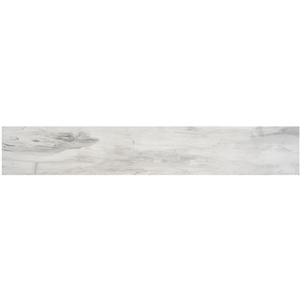 Selawood 7.78 in. x 47.09 in. Matte Porcelain Floor and Wall Tile (15.49 Sq. Ft. / Case)