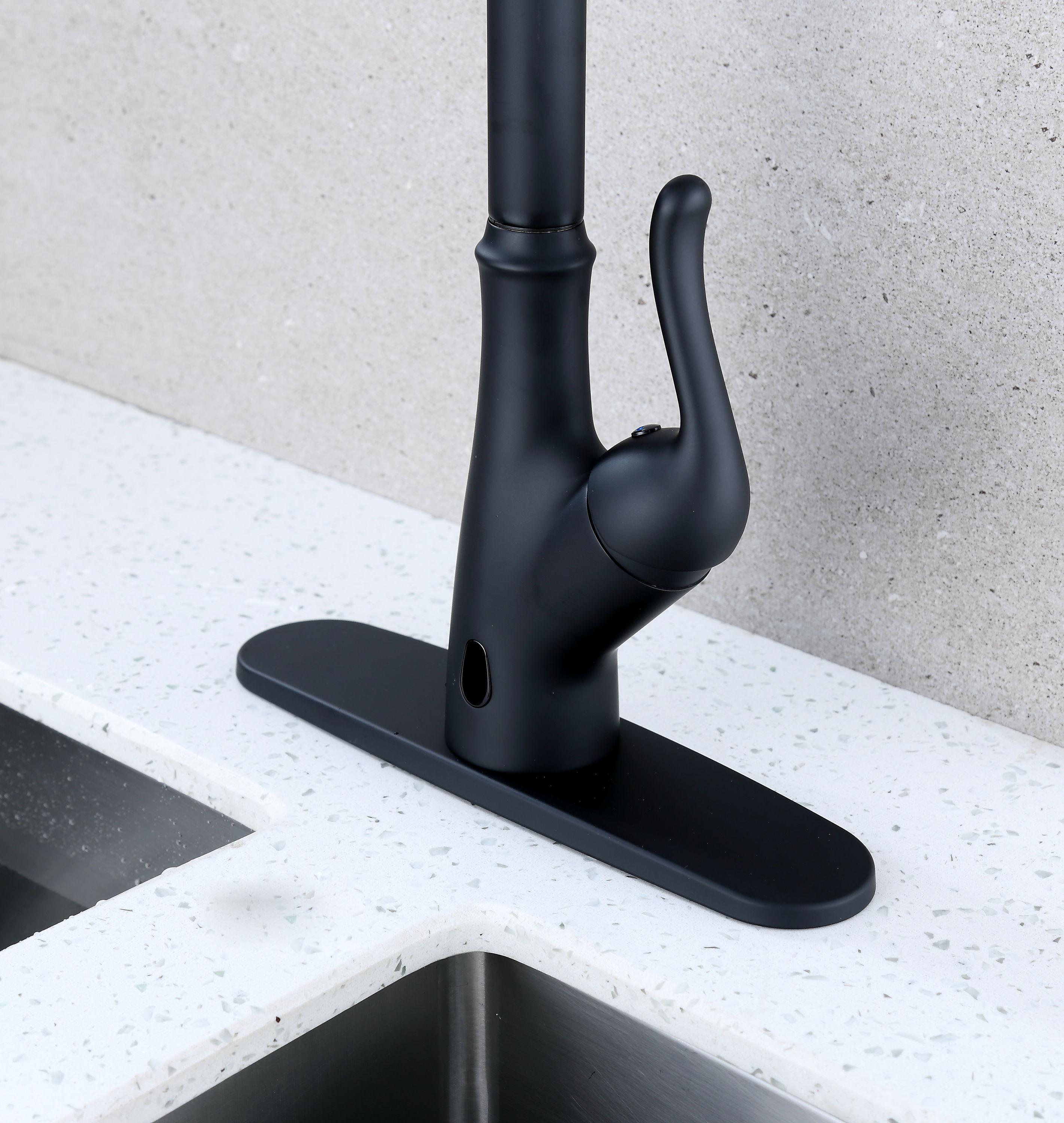 RunFine Group Brisbane Pull Down Touchless Kitchen Faucet