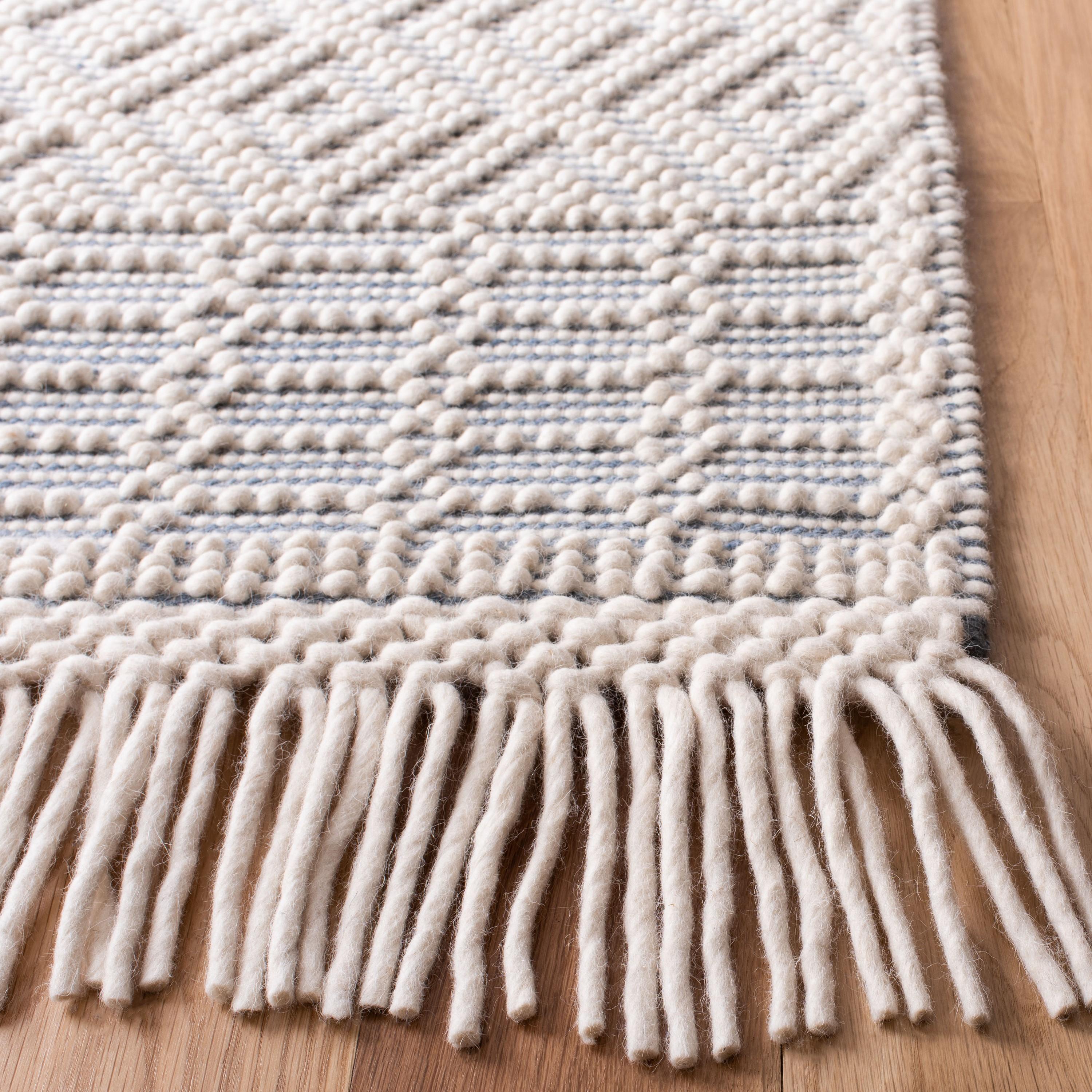 Natura NAT852 Hand Loomed Area Rug - Ivory/Grey - 3'x5' - Safavieh.