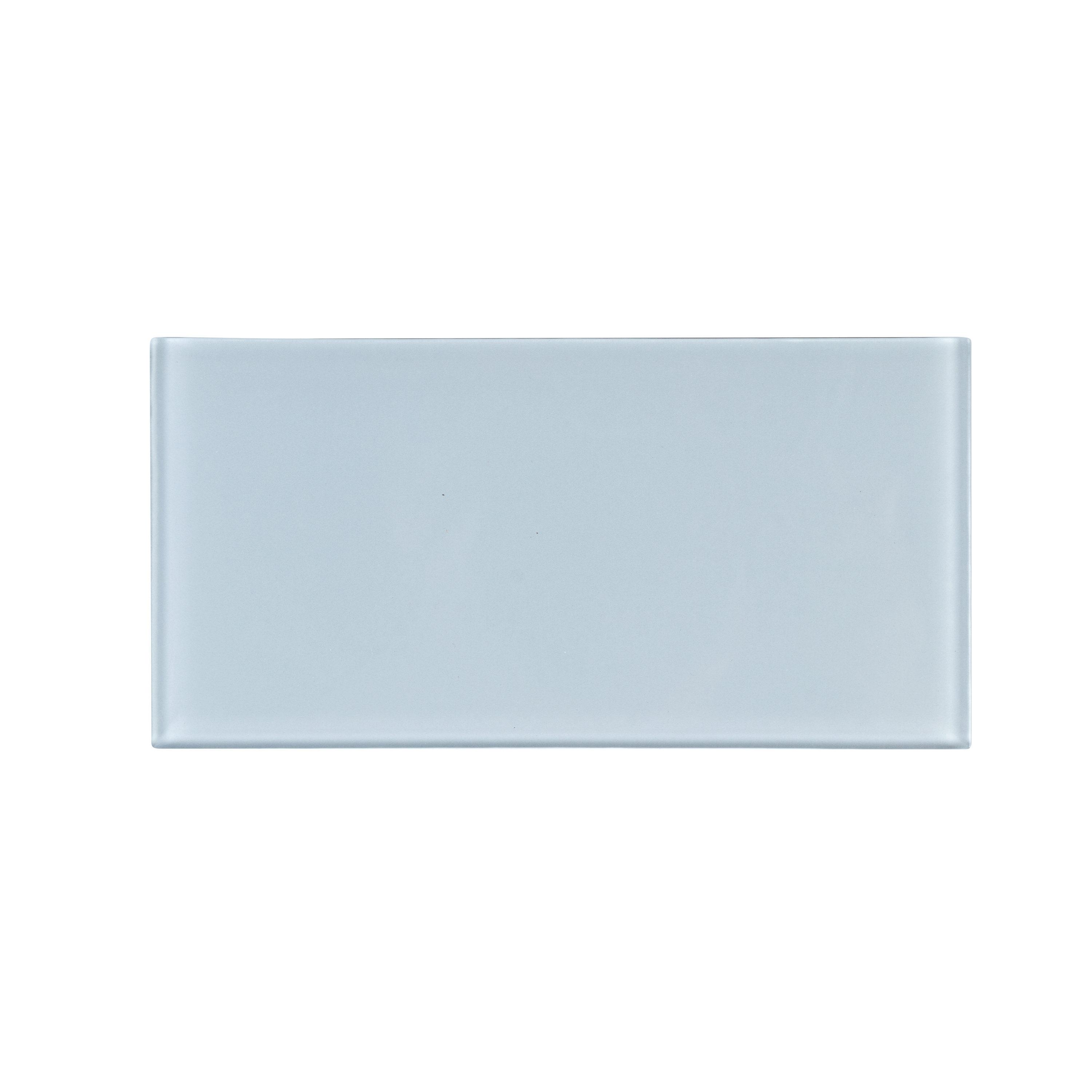 3'' W x 6'' L Glass Peel and Stick Subway Tile