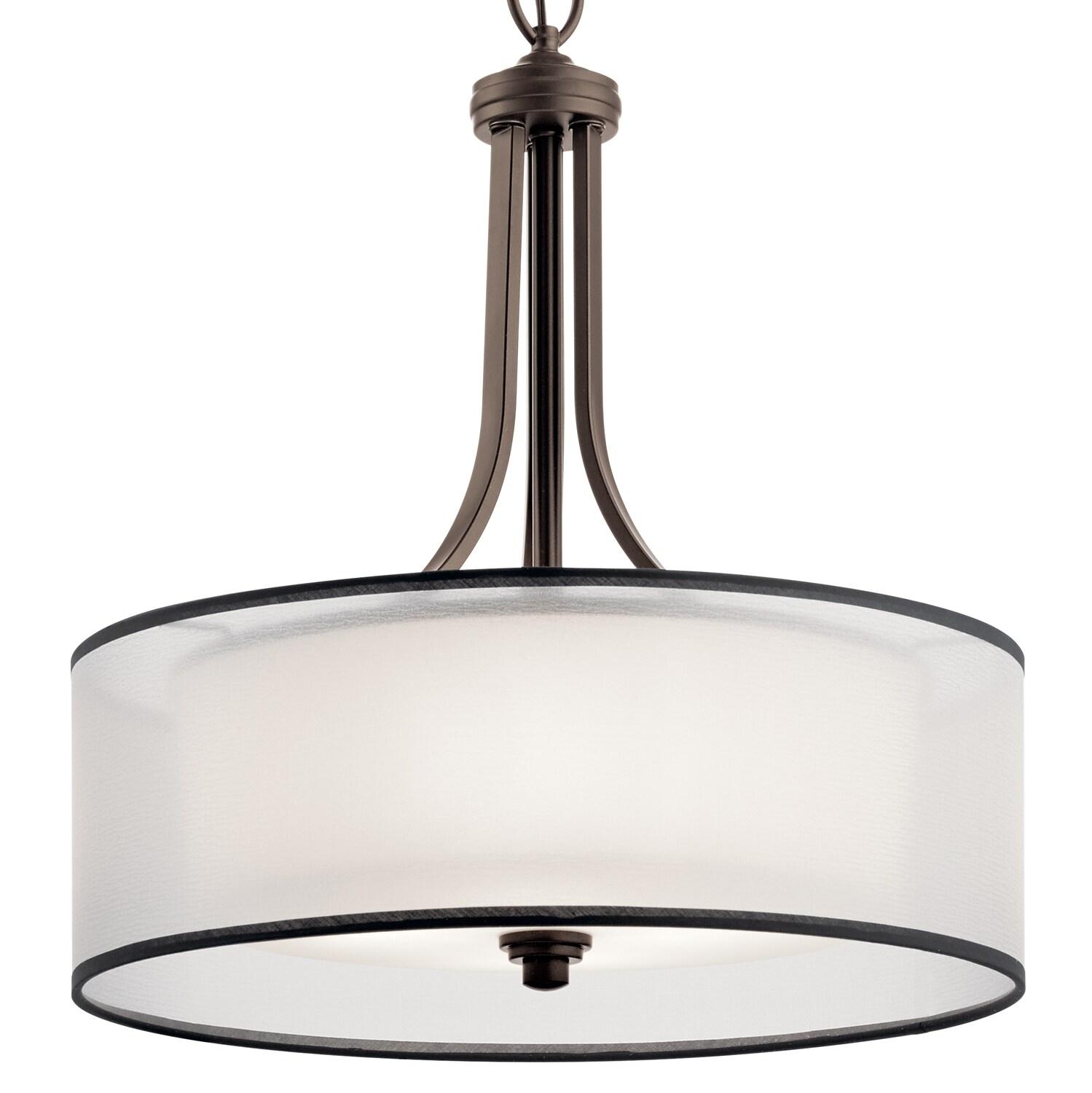 Kichler Lighting Lacey 4 - Light Pendant in  Mission Bronze