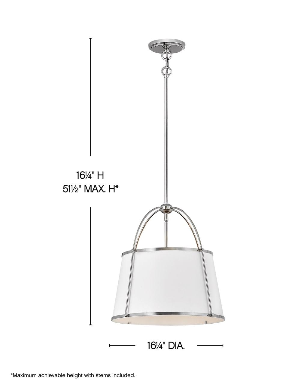 Moxie Single Light Metal Dimmable Pendant
