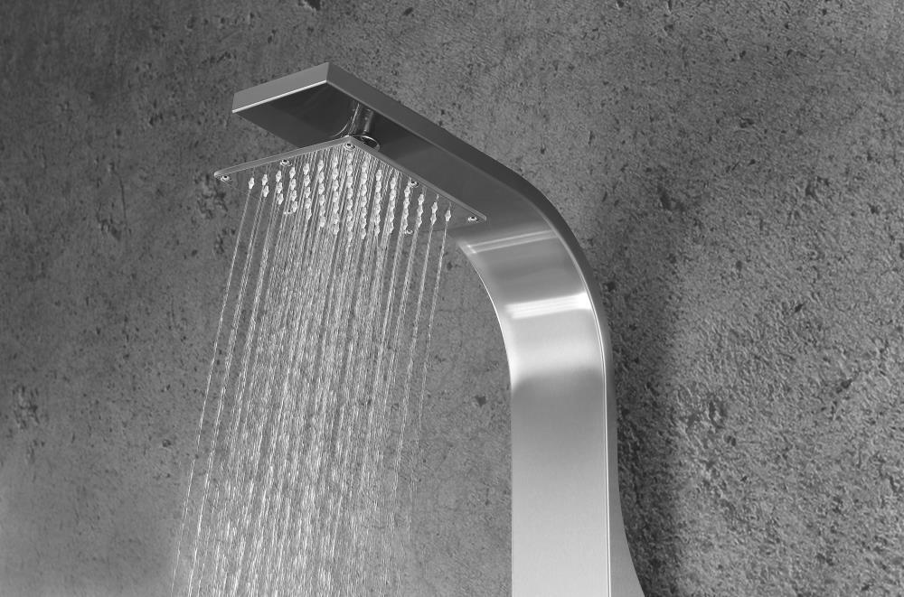 Silent 39.37'' Shower Panel with Adjustable Shower Head