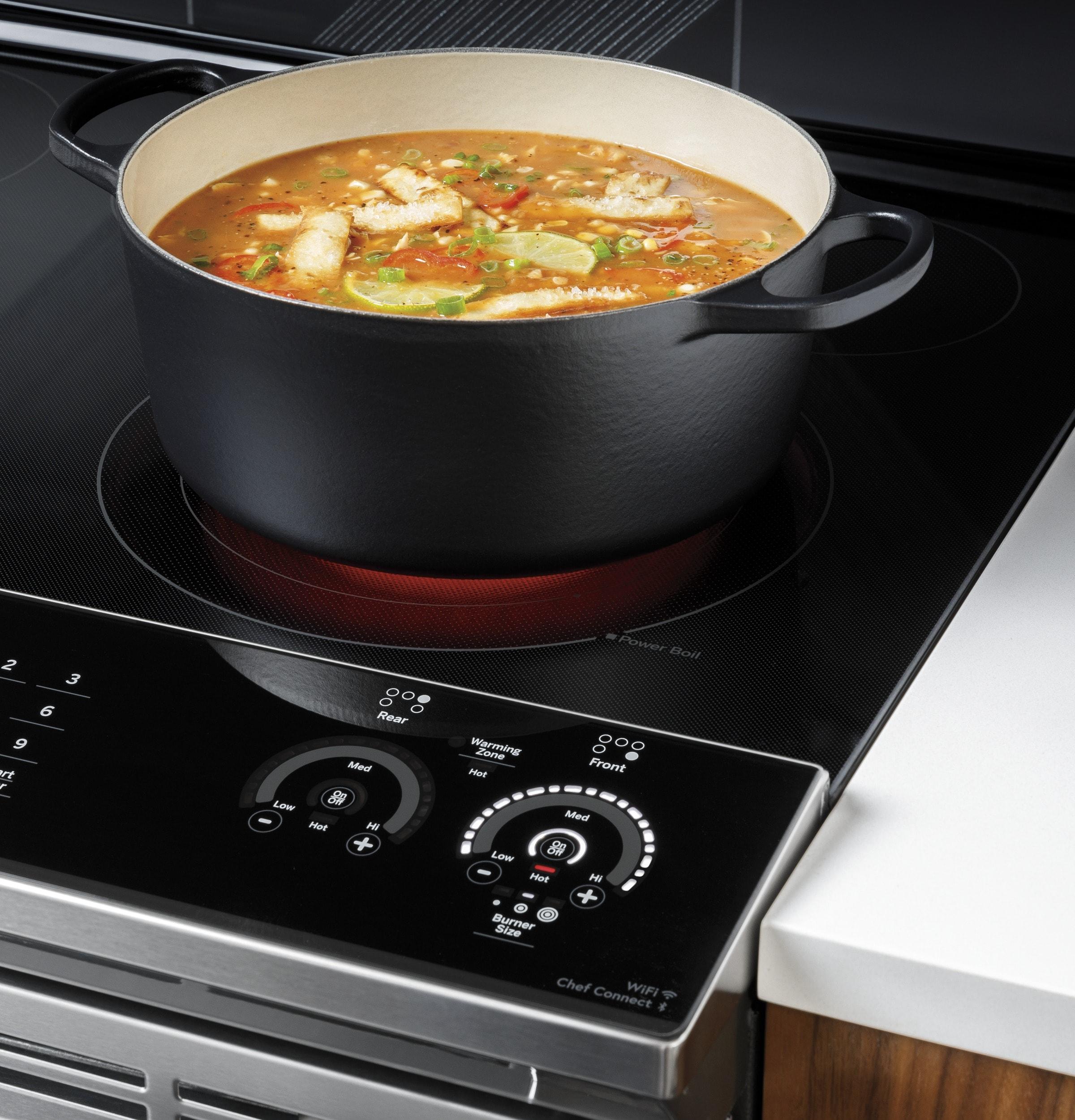 GE Profile Smart Appliances 30" 5.3 cu.ft. Slide-in Electric Range