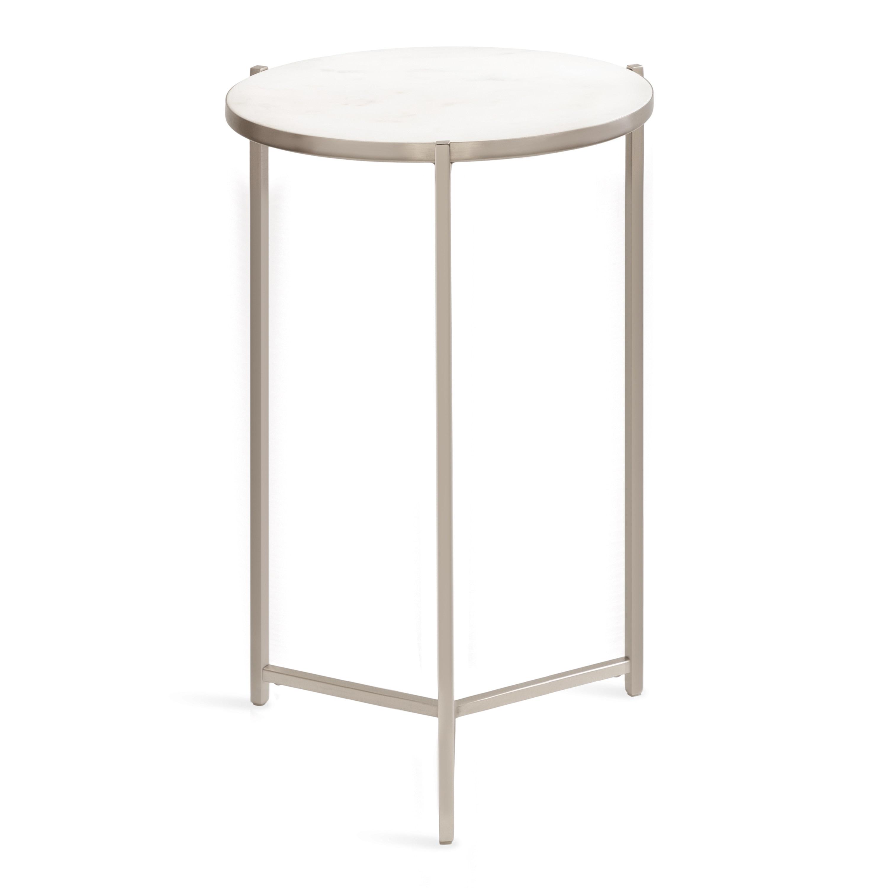 Jameion Marble Top End Table