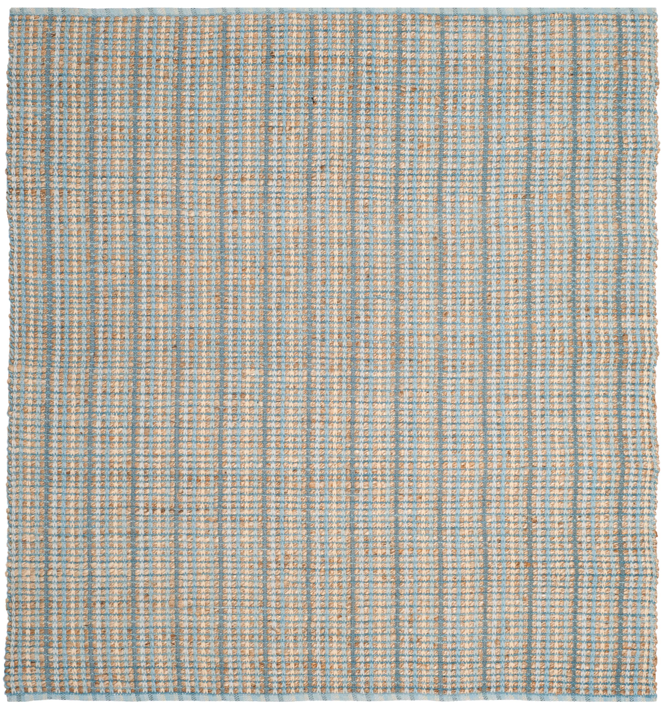 Cape Cod CAP831 Hand Woven Area Rug - Grey - 6'x6' - Safavieh.
