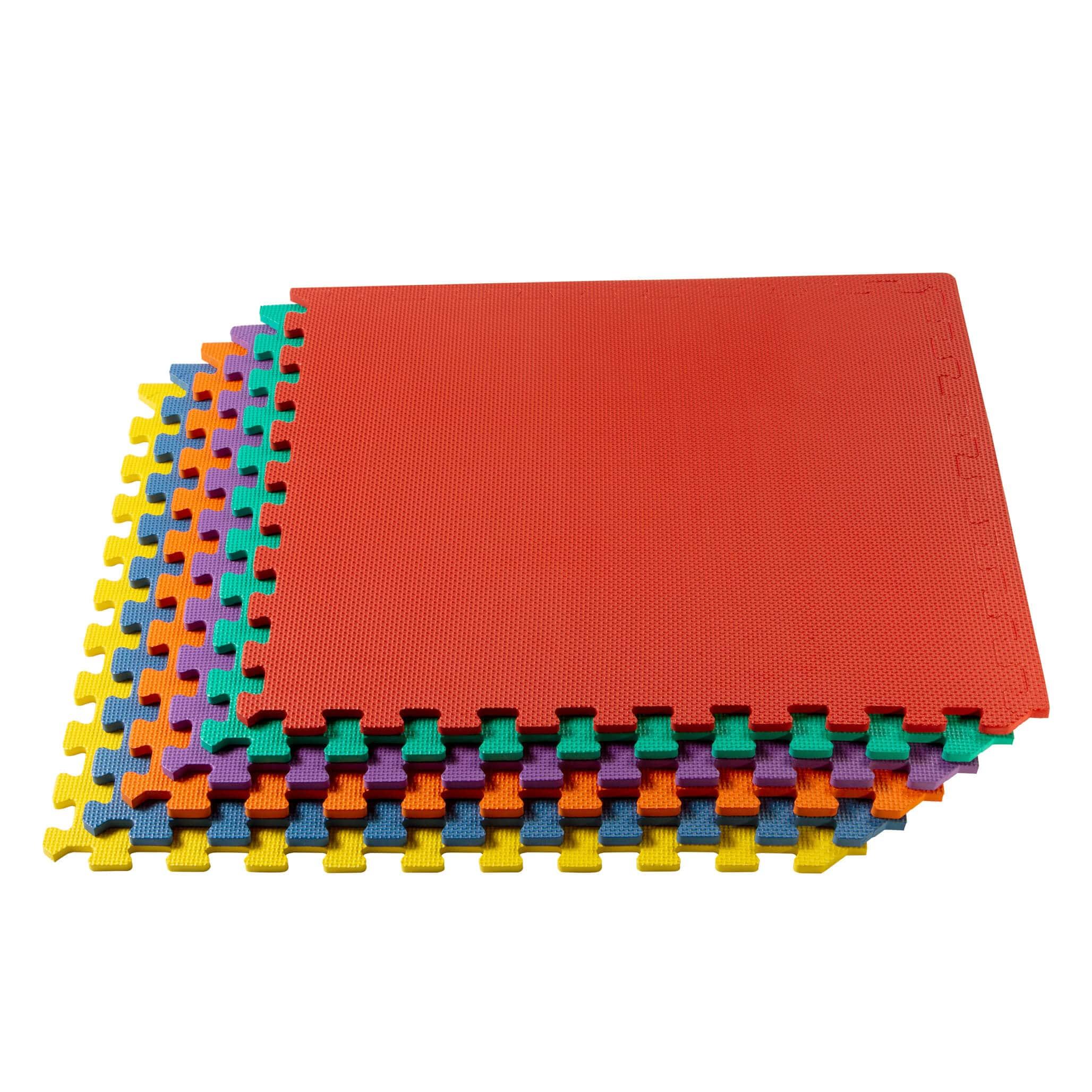 We Sell Mats 3/8" Thick Multipurpose Foam Floor Tile 100 Square Feet (25 Tiles)