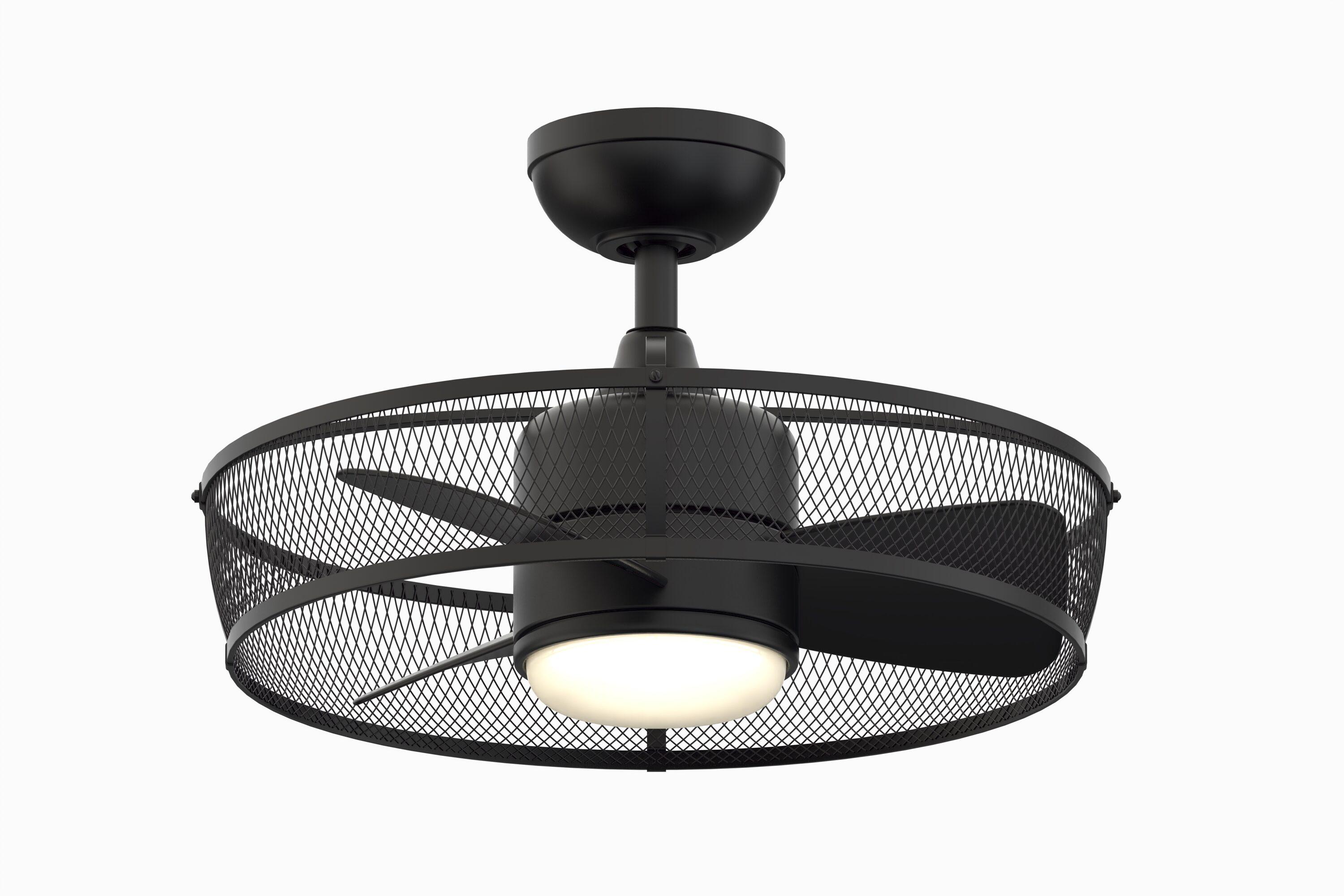 Fanimation Henry 20 Black Indoor/Outdoor Ceiling Fan