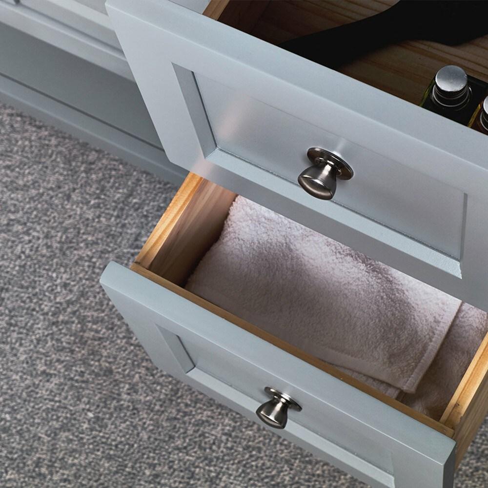 Fresca Manchester 42" Freestanding Single Sink Bathroom Vanity with Integrated Sink (Faucet Not Included)