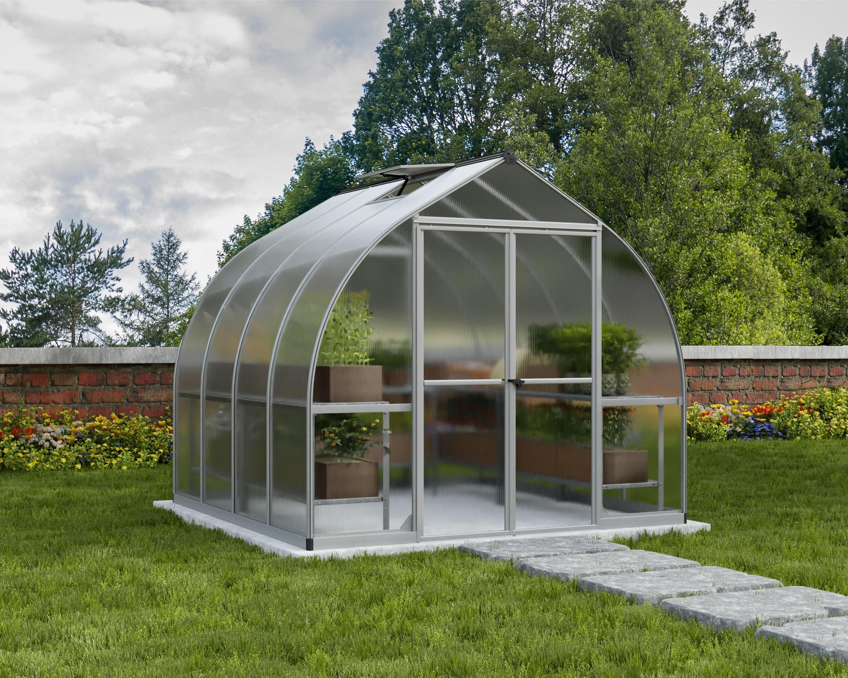 Palram - Canopia Bella 8 ft W Greenhouse