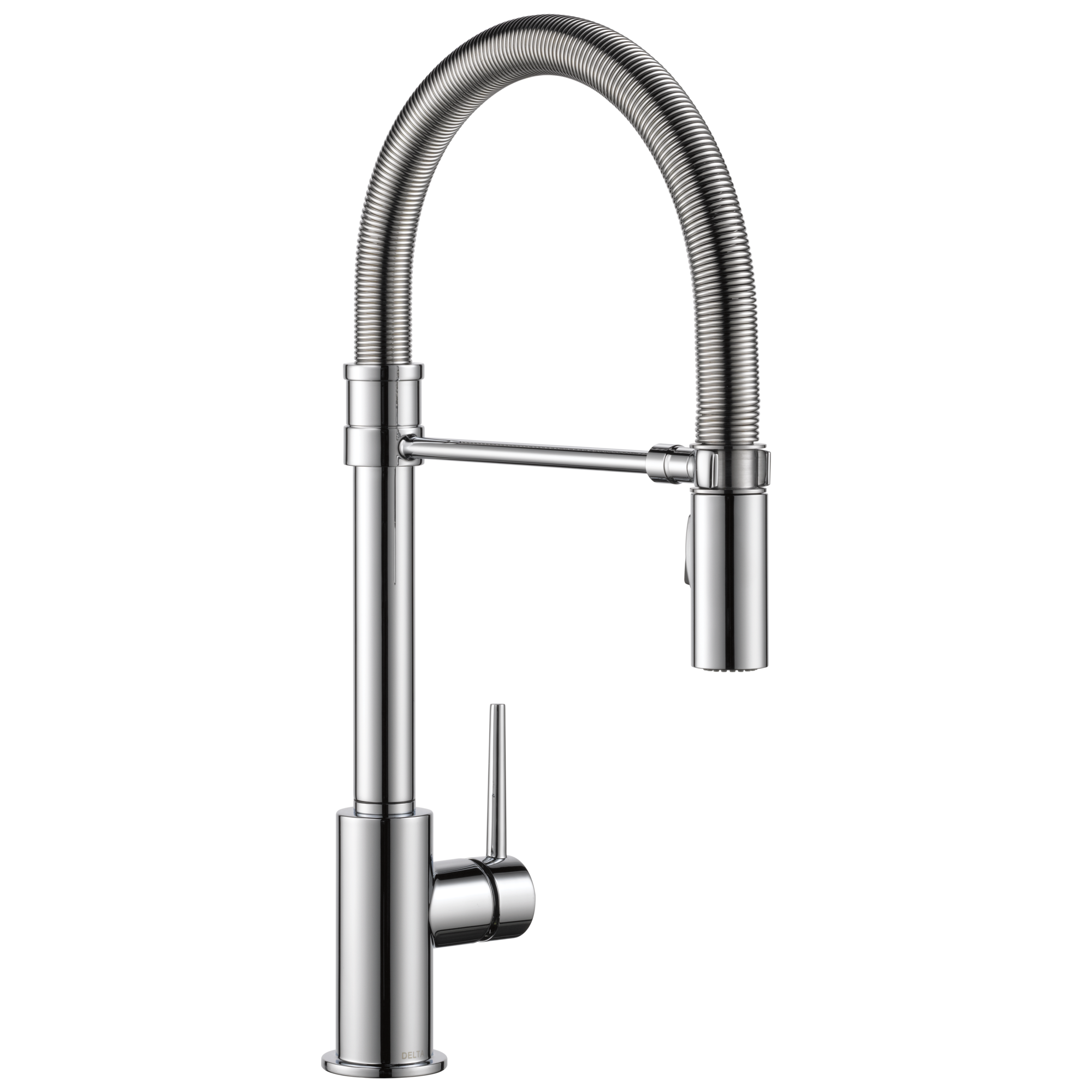 Trinsic Pull Down Sprayer Kitchen Sink Faucet, Pro Commercial Style Pull Down Kitchen Faucet