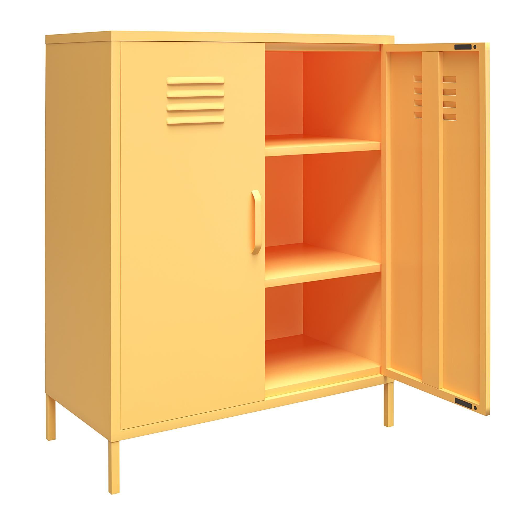 Cache 2 - Door Metal Accent Cabinet