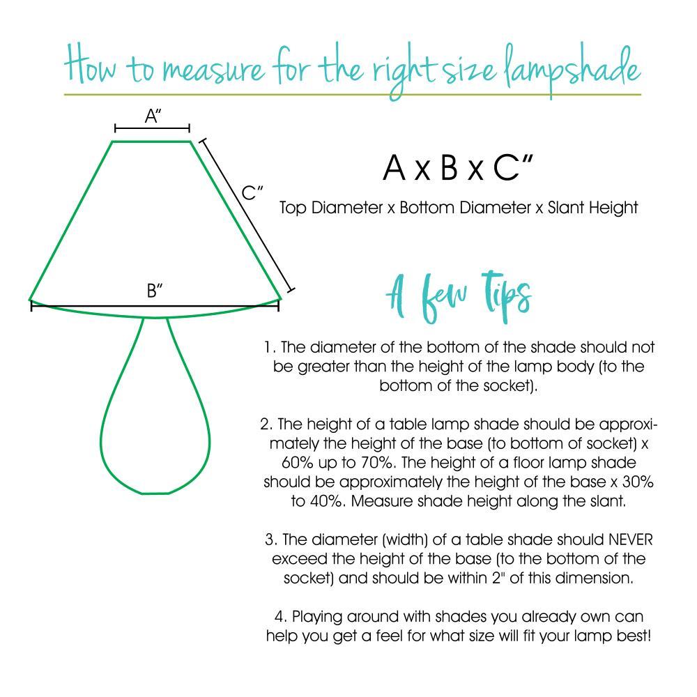 Cloth & Wire  Slant Bell Softback Lampshade with Bulb Clip, White