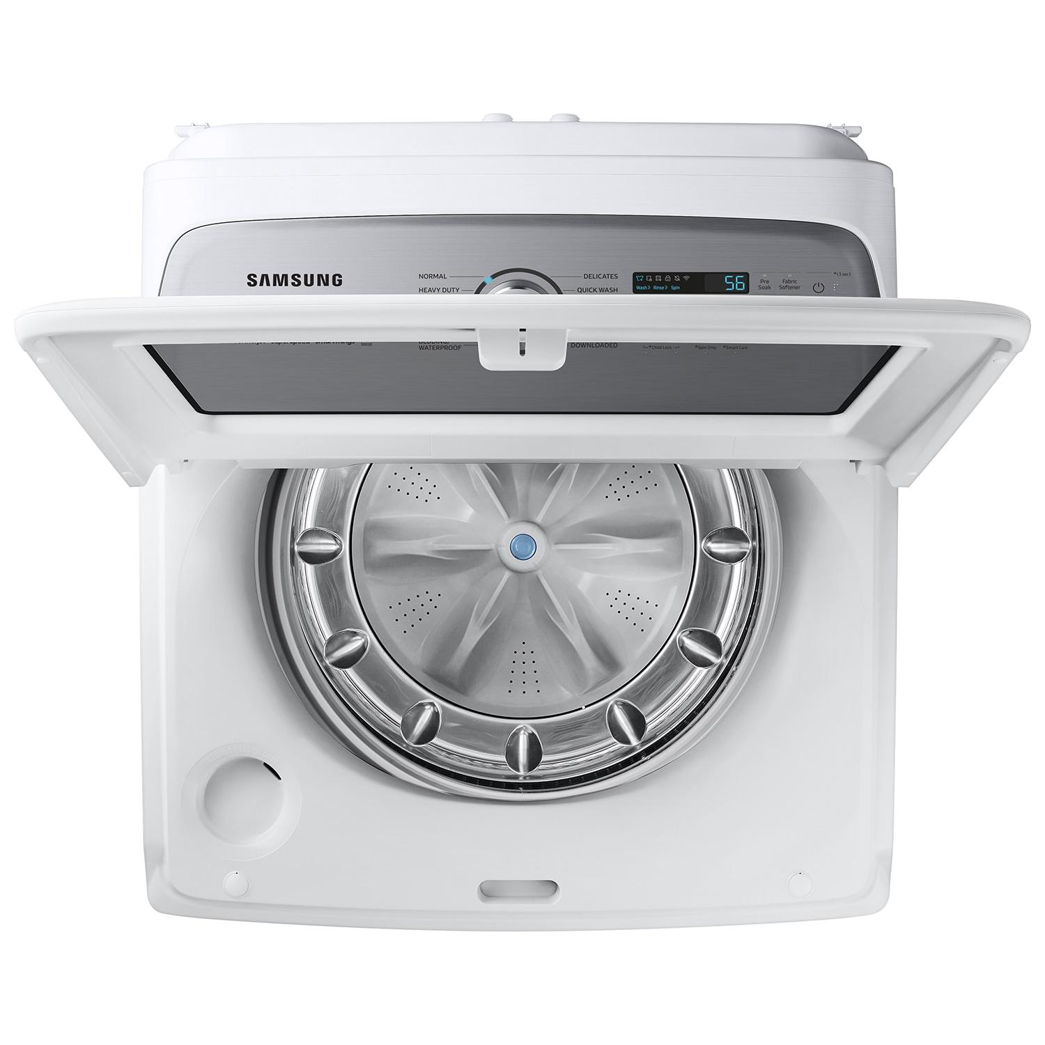 Samsung 5.2 cu. ft. Large Capacity Smart Top Load Washer with Super Speed Wash