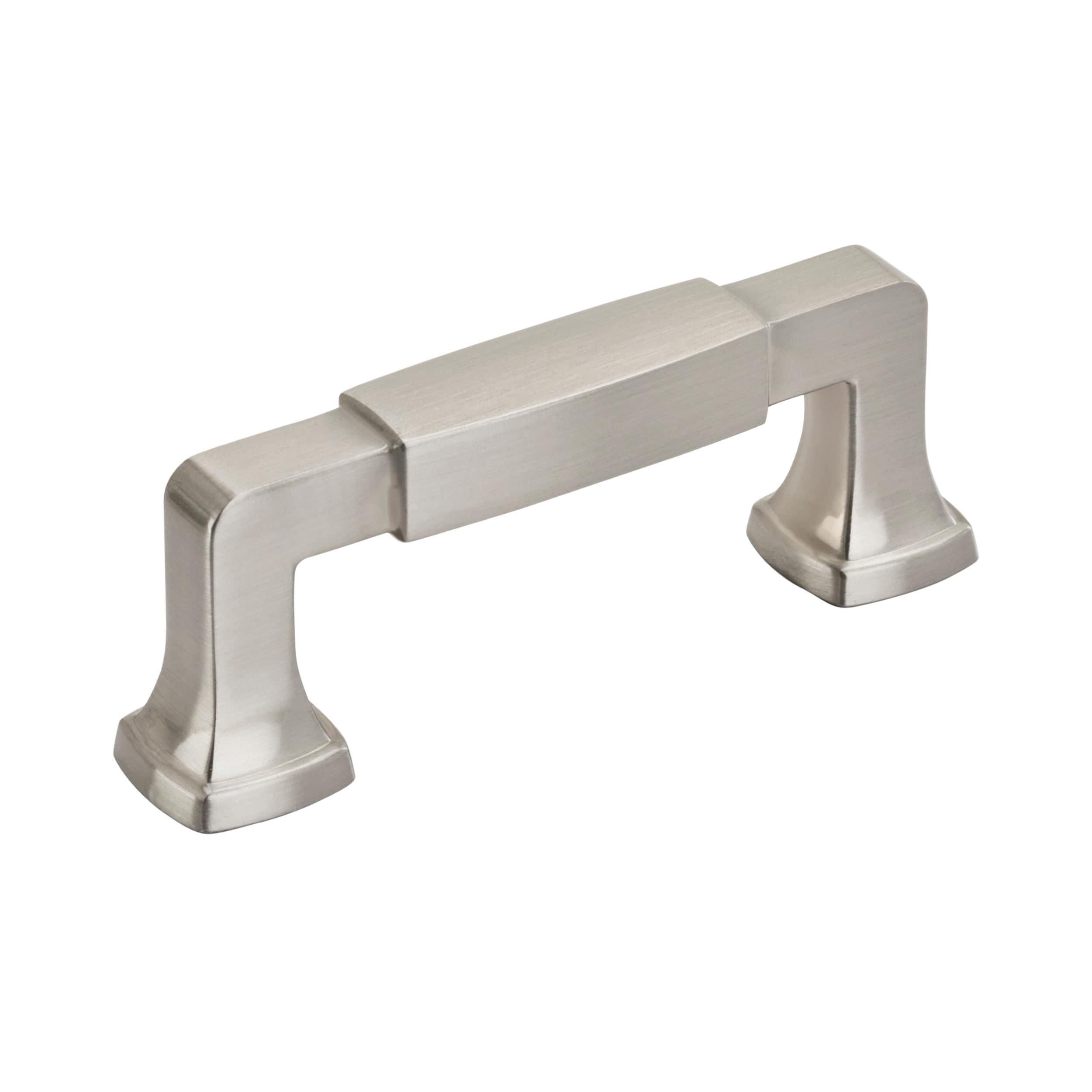 Amerock Stature 3 inch (76mm) Center-to-Center Satin Nickel Cabinet Pull