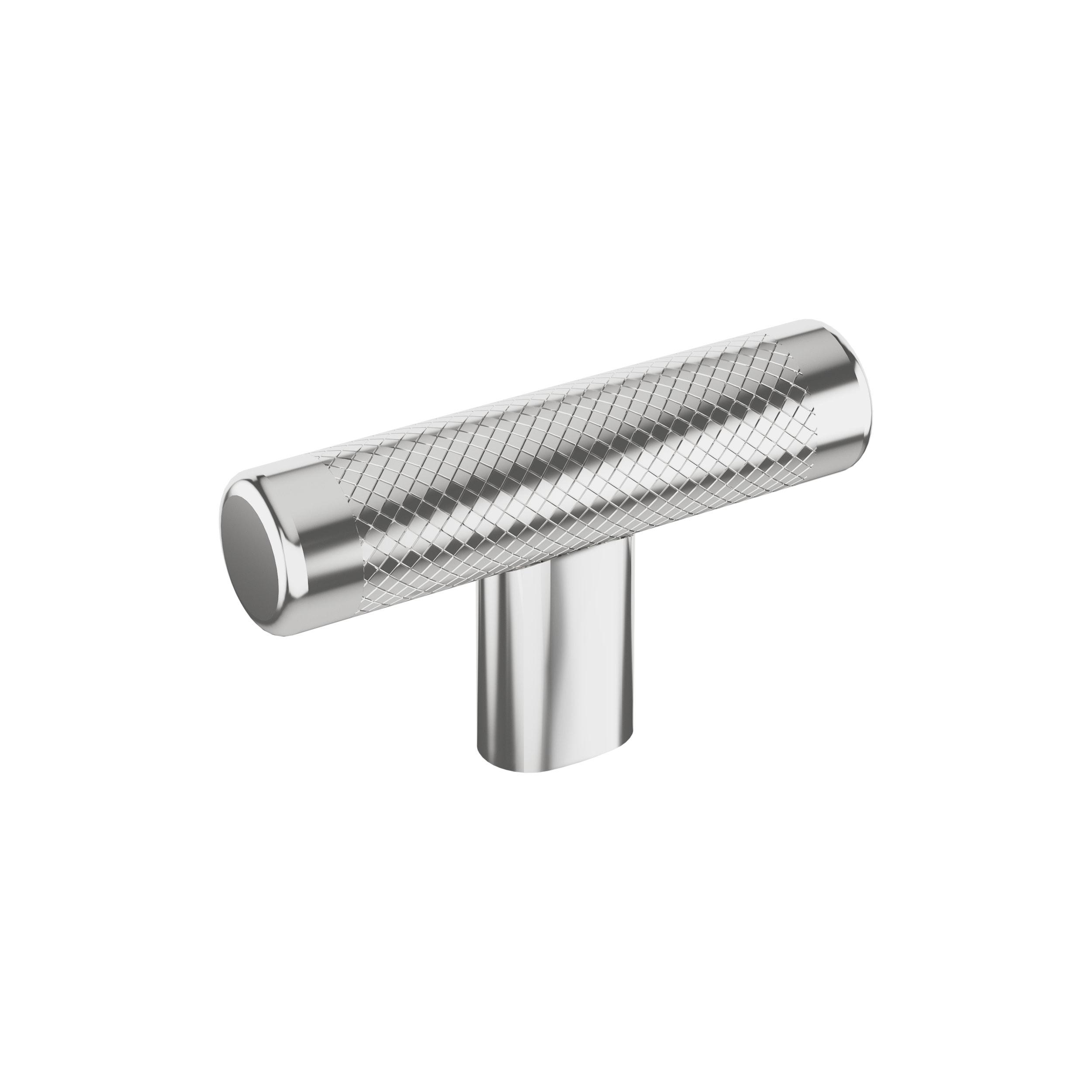 Amerock Bronx 2-5/8 inch (67mm) Length Polished Chrome Cabinet Knob