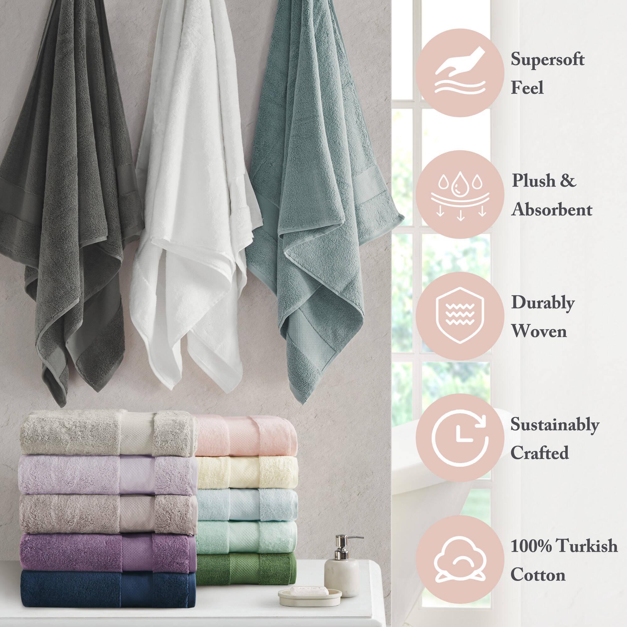 Turkish 100% Cotton Oversized Towel Set
