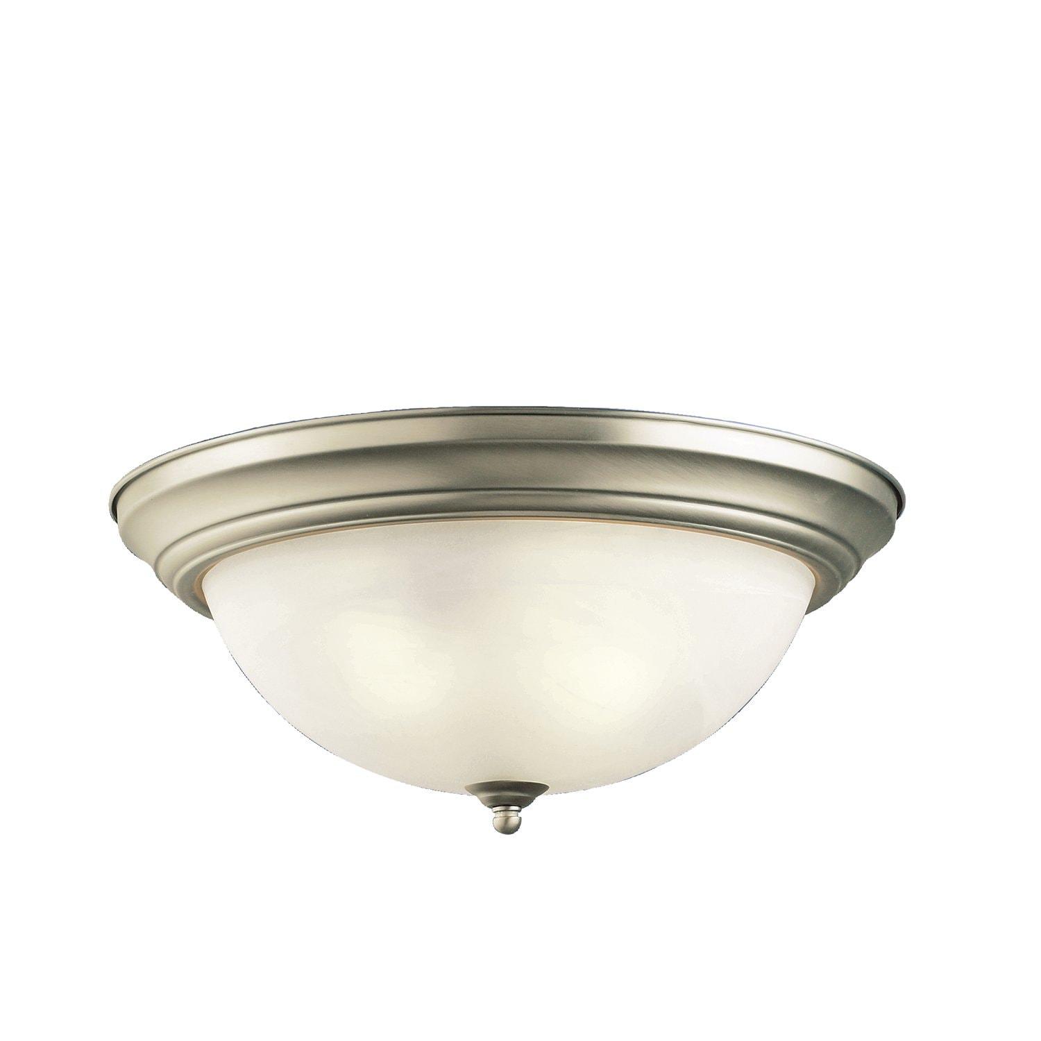 Kichler Lighting 3 - Light Flush Mount in  Brushed Nickel