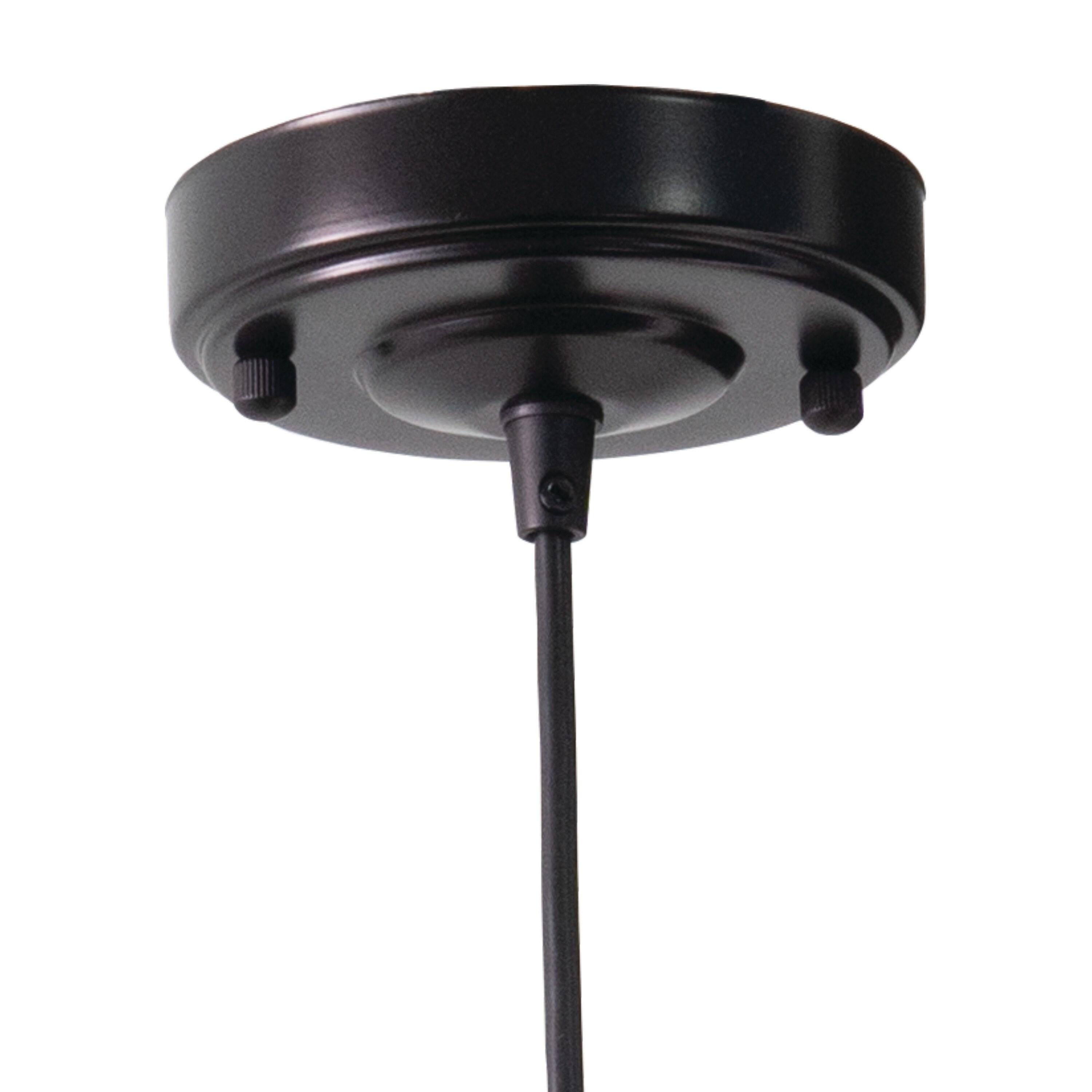 Vaxcel Dorado 1 - Light Pendant in  Dark Bronze