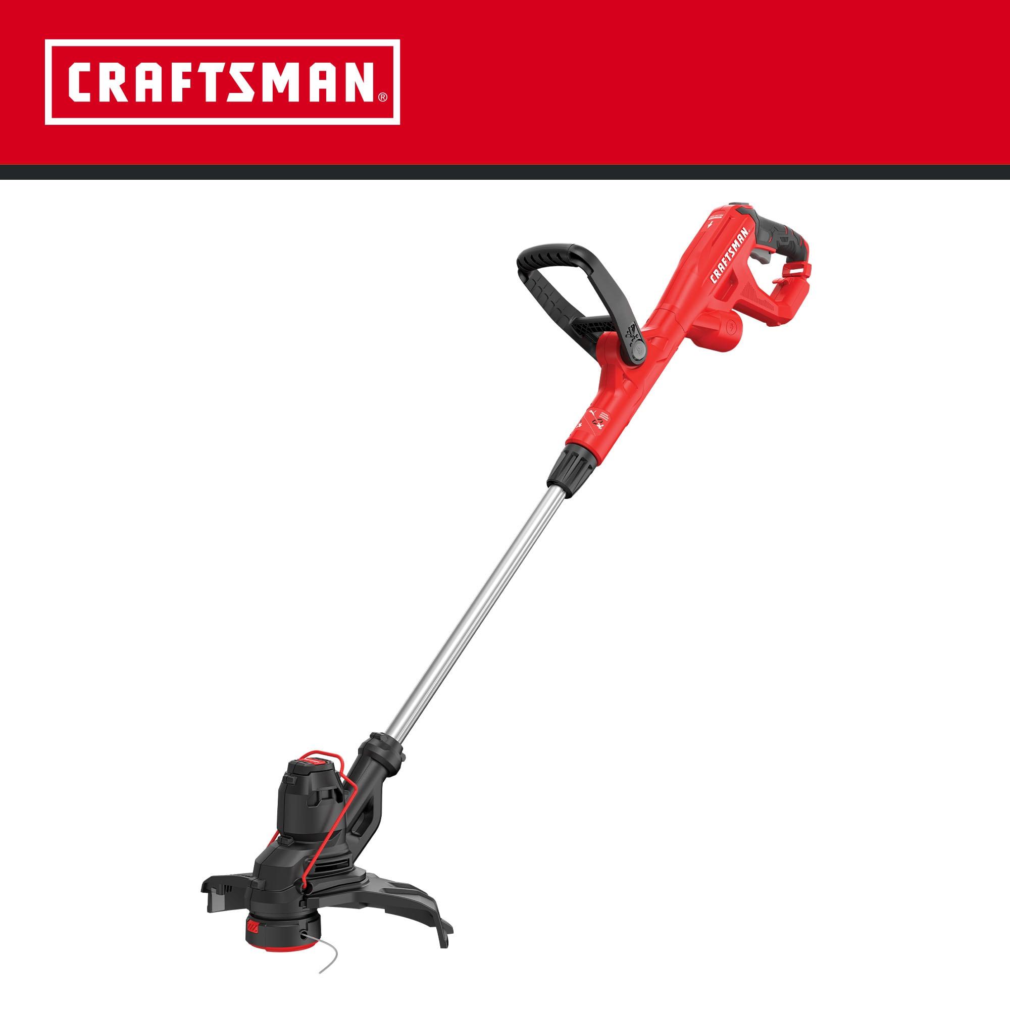 Craftsman Red Electric 14-Inch Straight Shaft String Trimmer