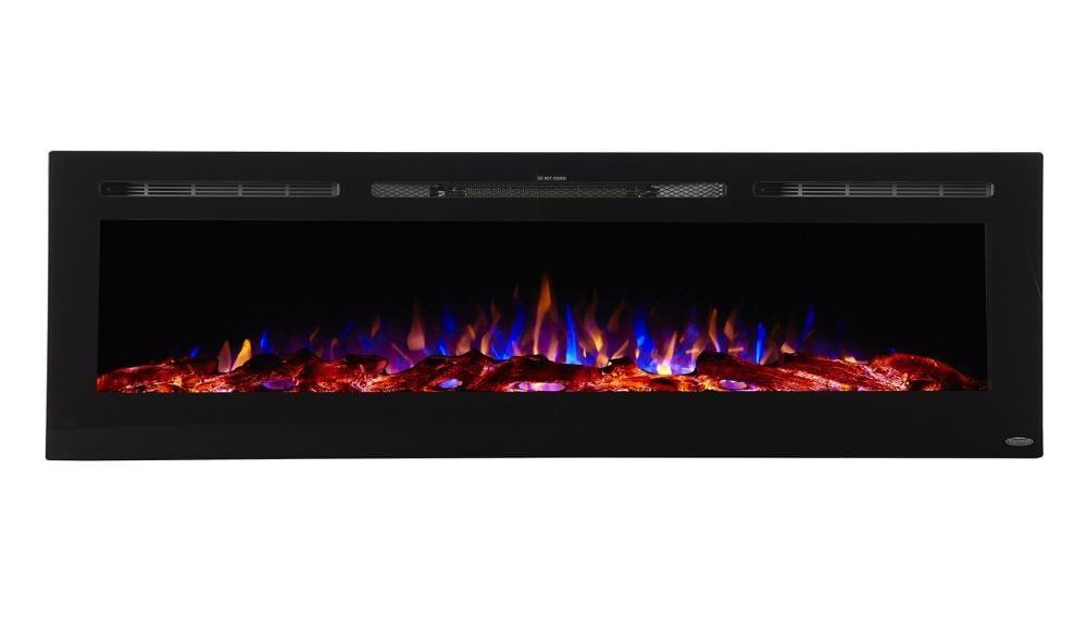 Touchstone The Sideline Electric Fireplace for Recessed or Wall Mount Installation