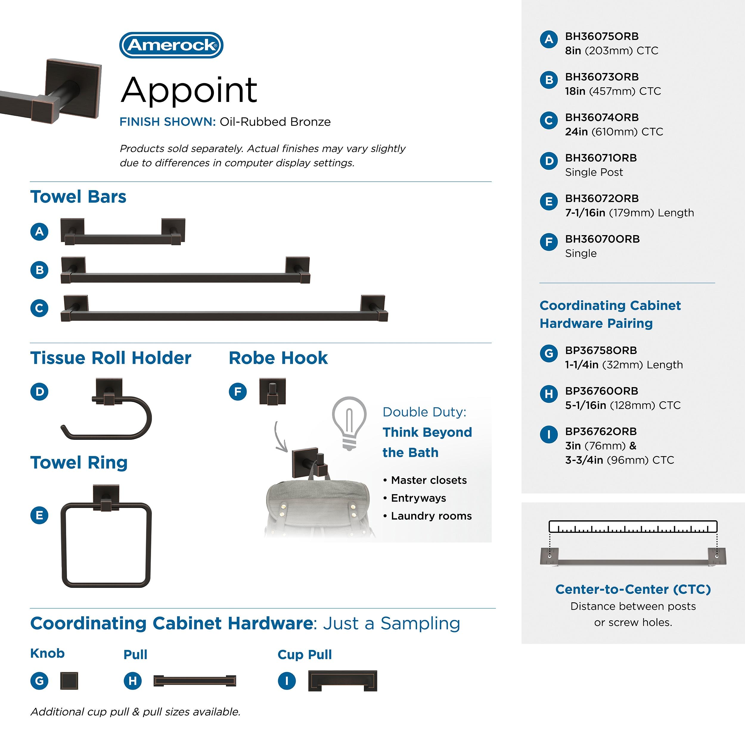 Appoint Wall Mount Toilet Paper Holder