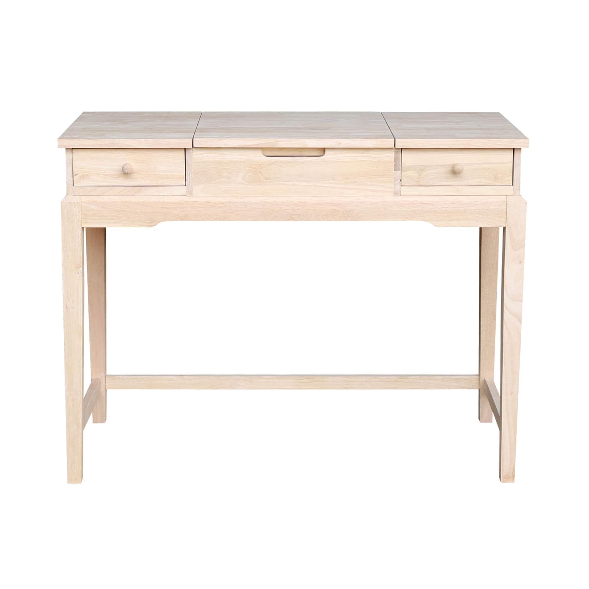 Vanity Table Unfinished - International Concepts