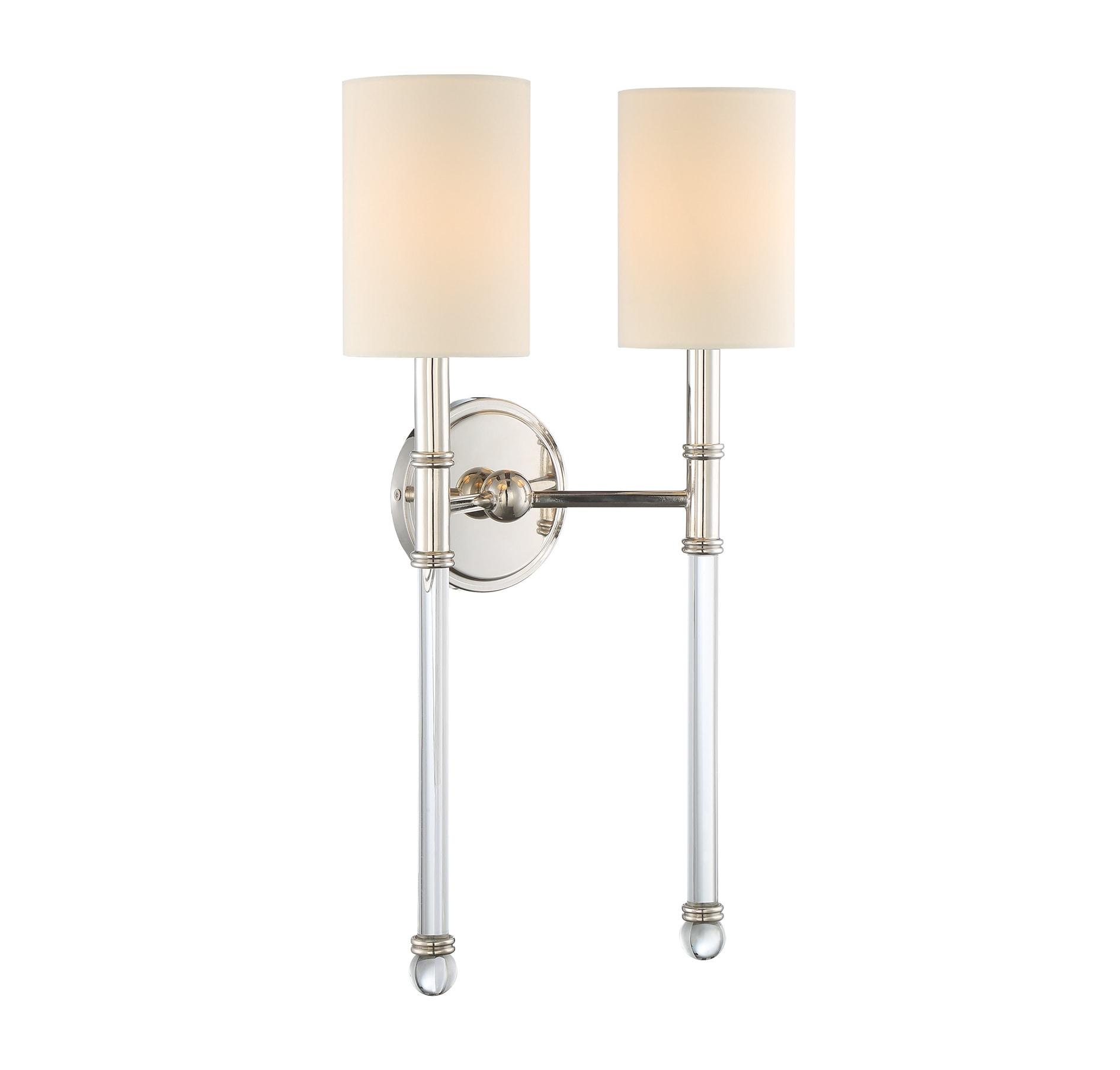 Savoy House Fremont 2 - Light Wall Light in  Polished Nickel