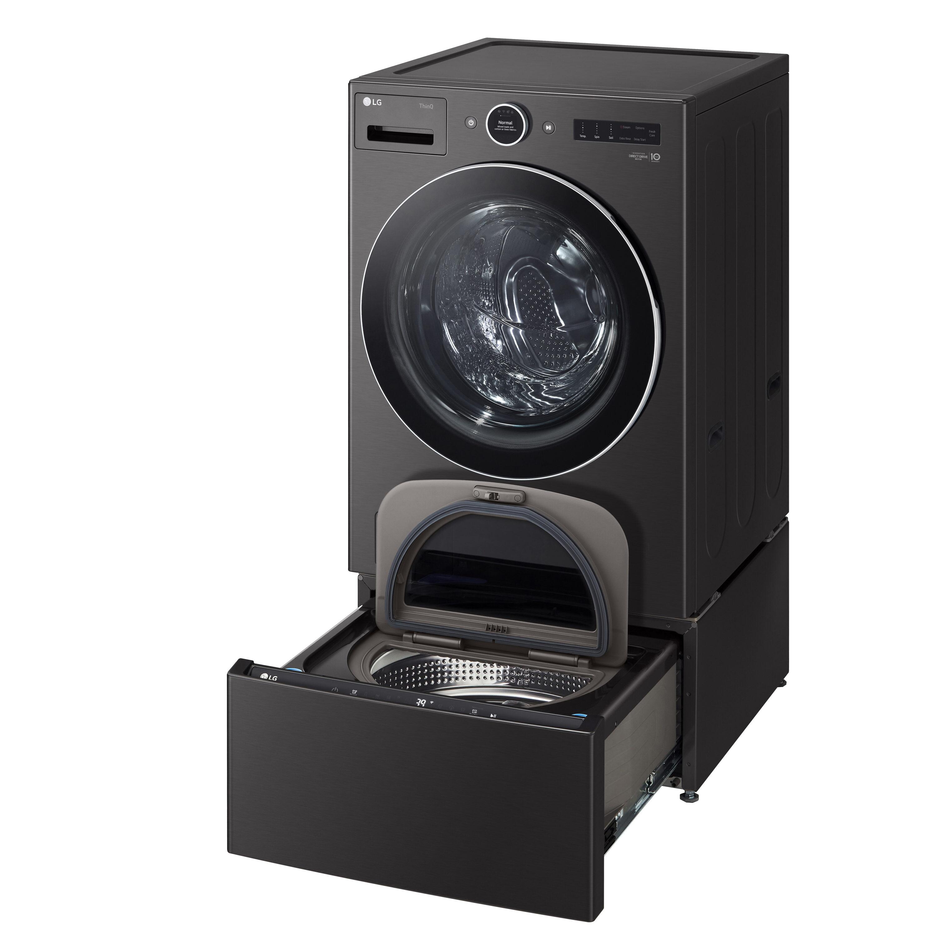 LG 5.0 cu. ft. Mega Capacity Smart Front Load Washer with AI DD 2.0 Built-In Intelligence & TurboWash 360°