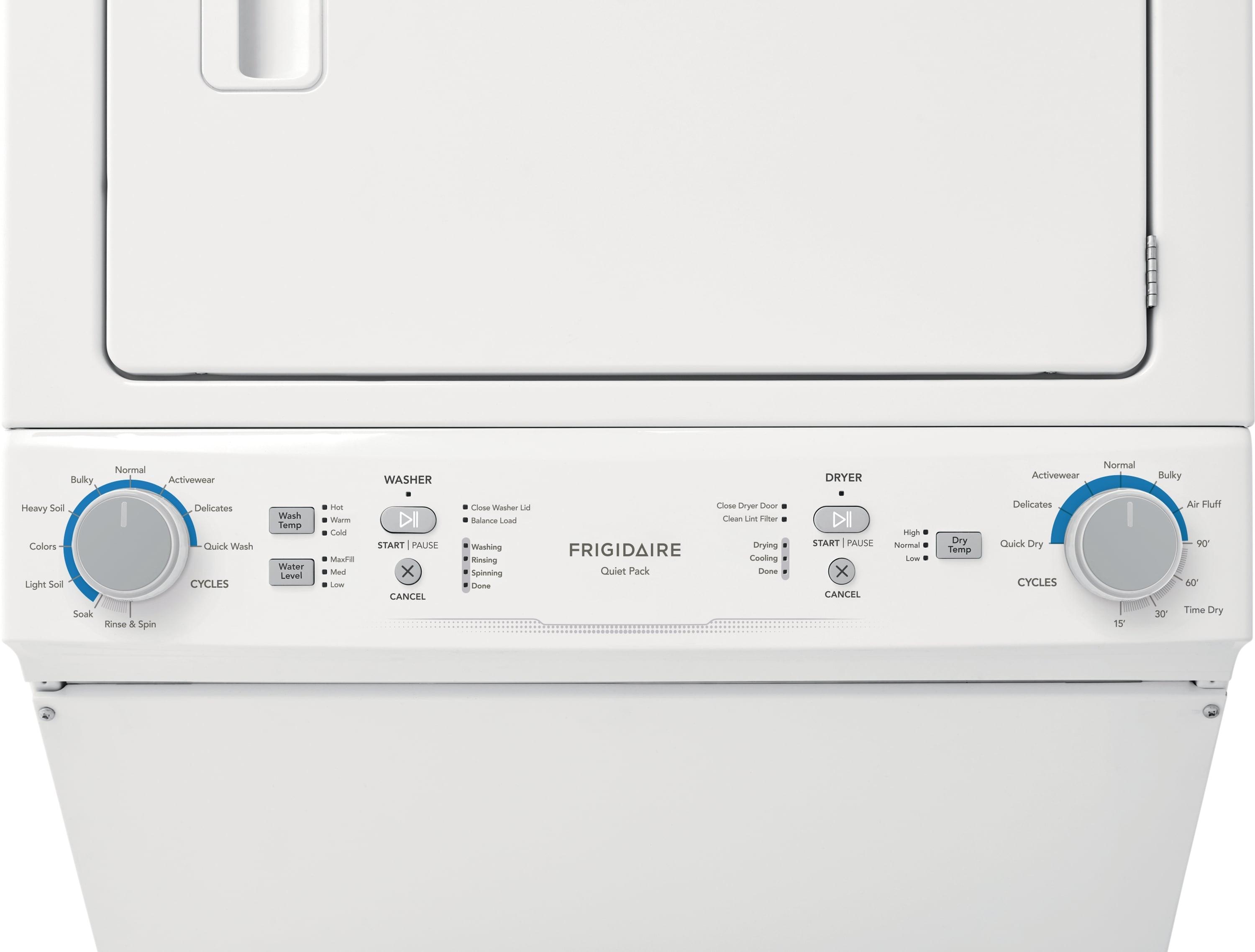 Frigidaire Electric Washer/Dryer Laundry Center - 3.9 Cu. Ft Washer And 5.5 Cu. Ft. Dryer