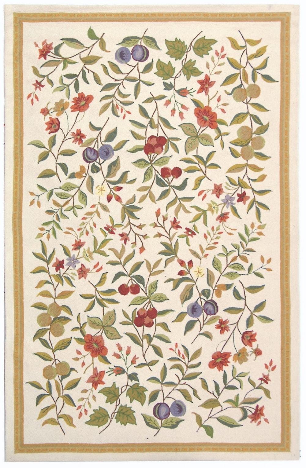 Chelsea HK210 Handmade Area Rug - 5'3"x8'3" - Ivory - Safavieh