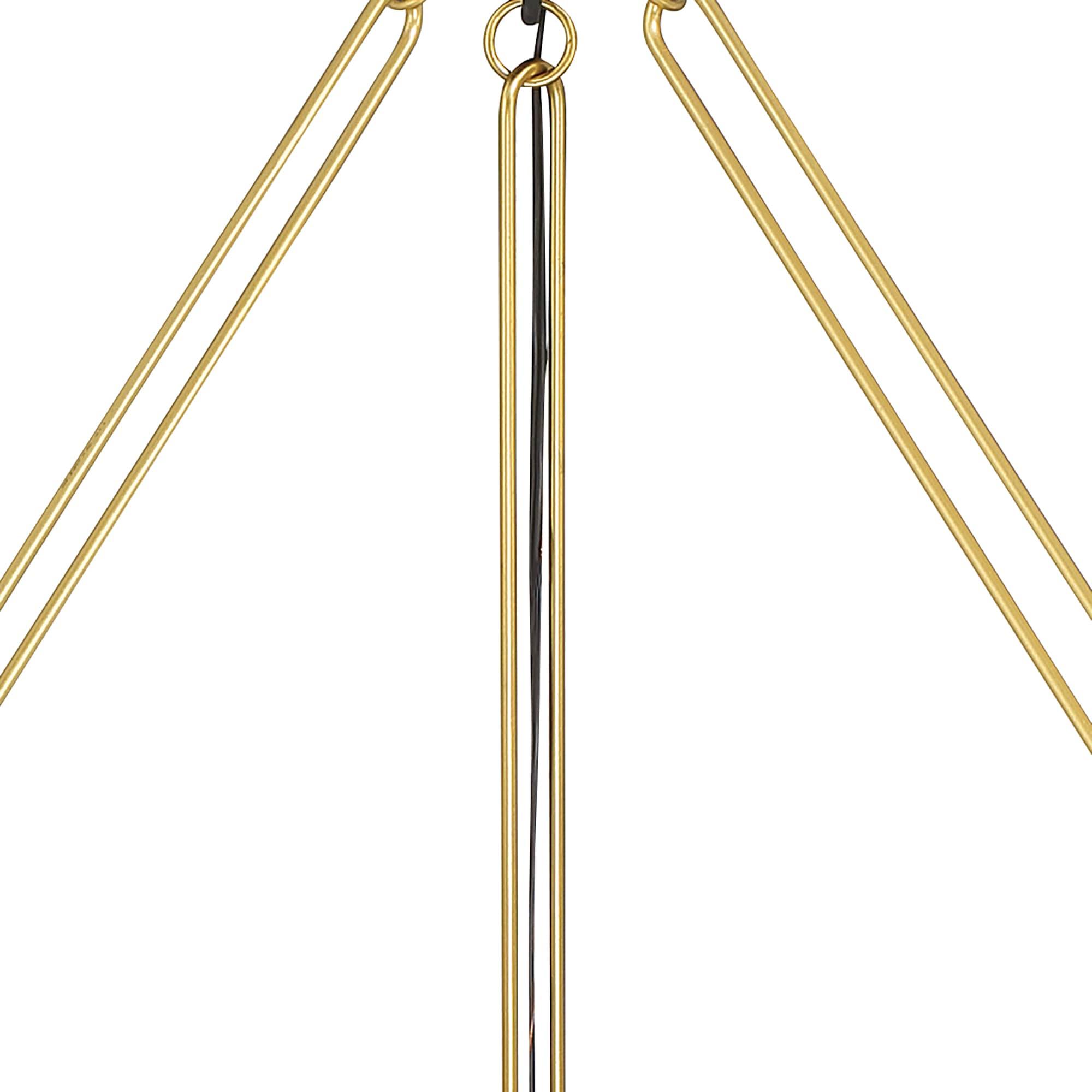 ACROMA  12-light 40In Modern Farmhouse Wagon Wheel Chandelier Black/ Gold Candle Lighting - 40'' D