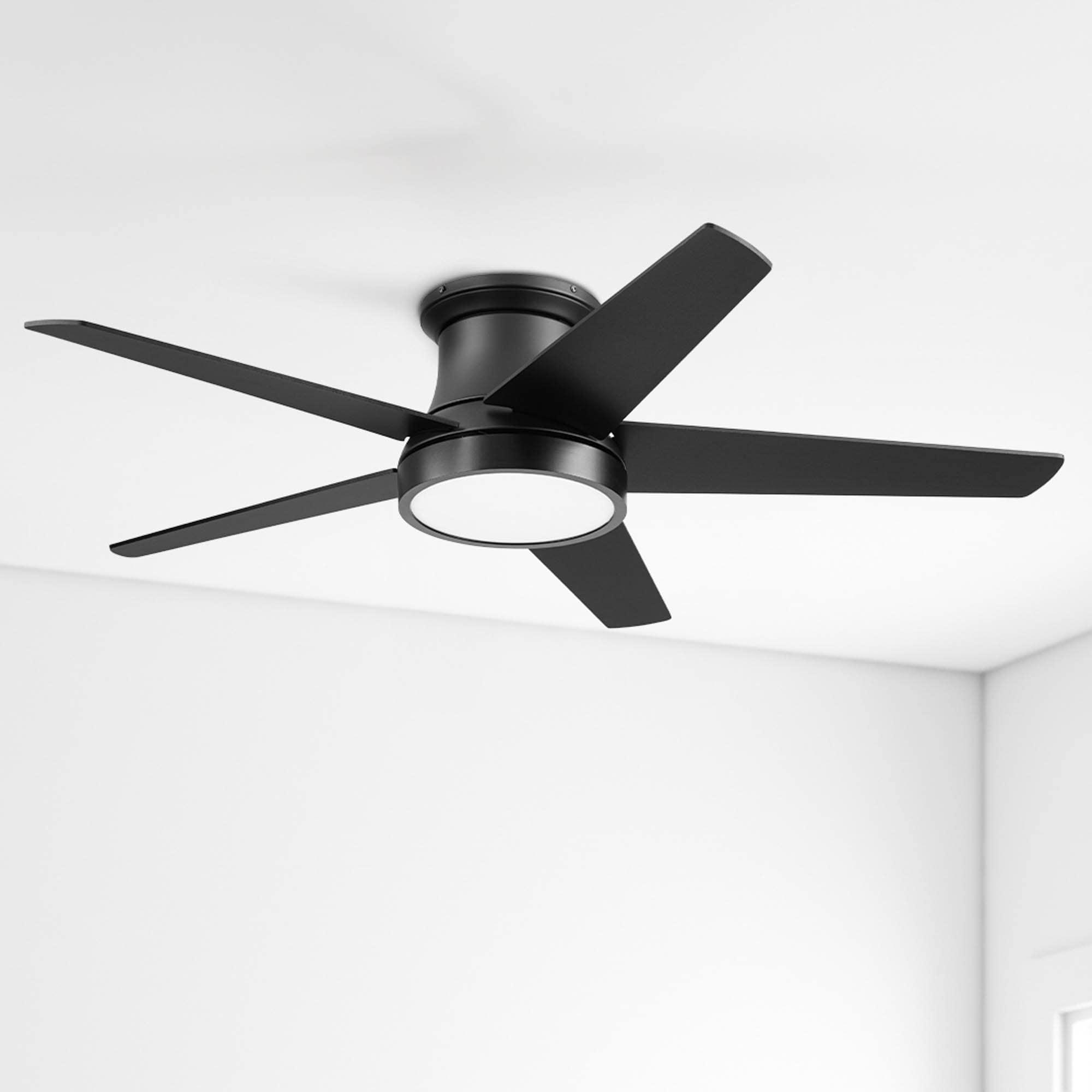 Honeywell Tynesdale 52" Contemporary Five Blade Ceiling Fan with Color Changing Light, Remote Control