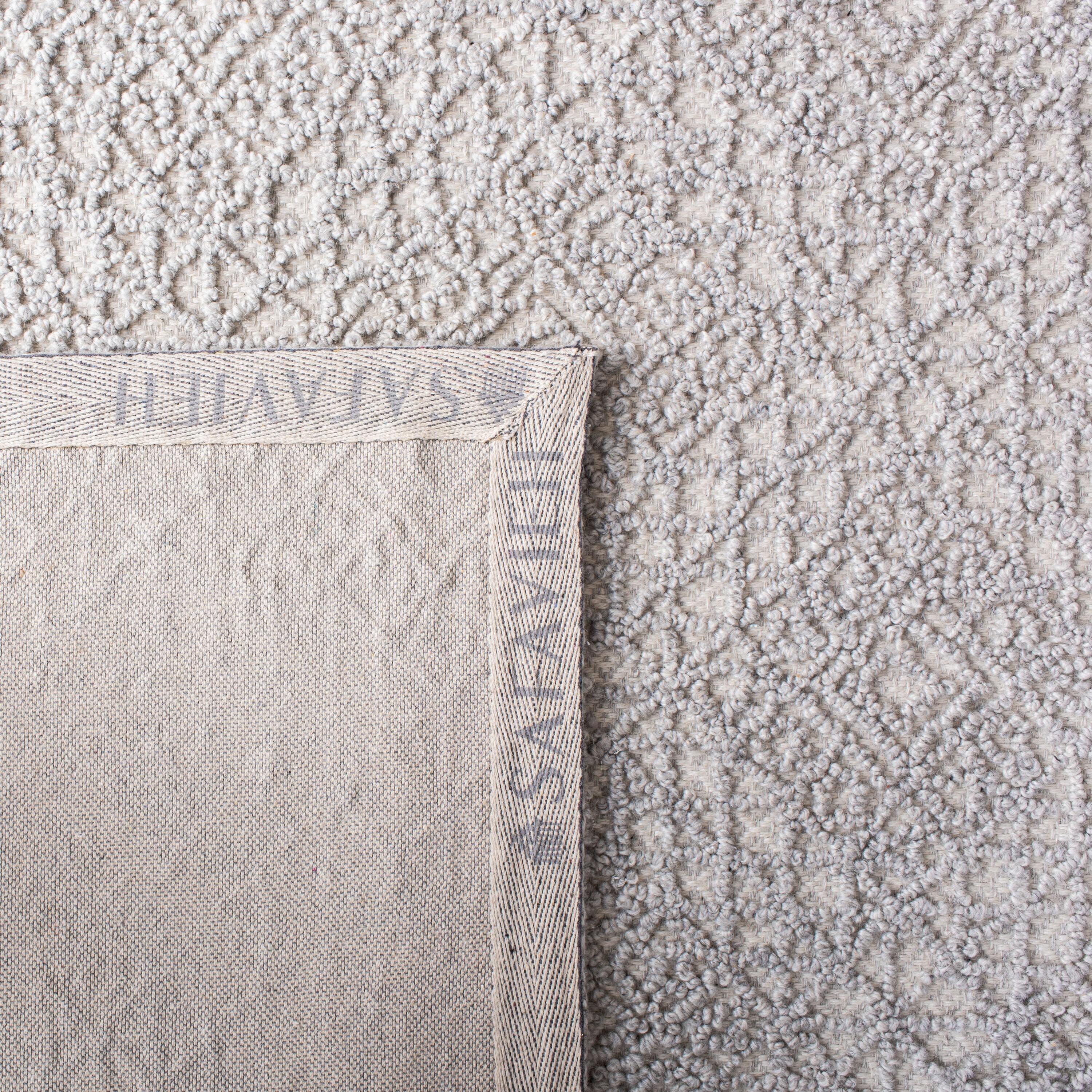 Trace TRC255 Hand Tufted Area Rug - Grey/Grey - 3'x5' - Safavieh.