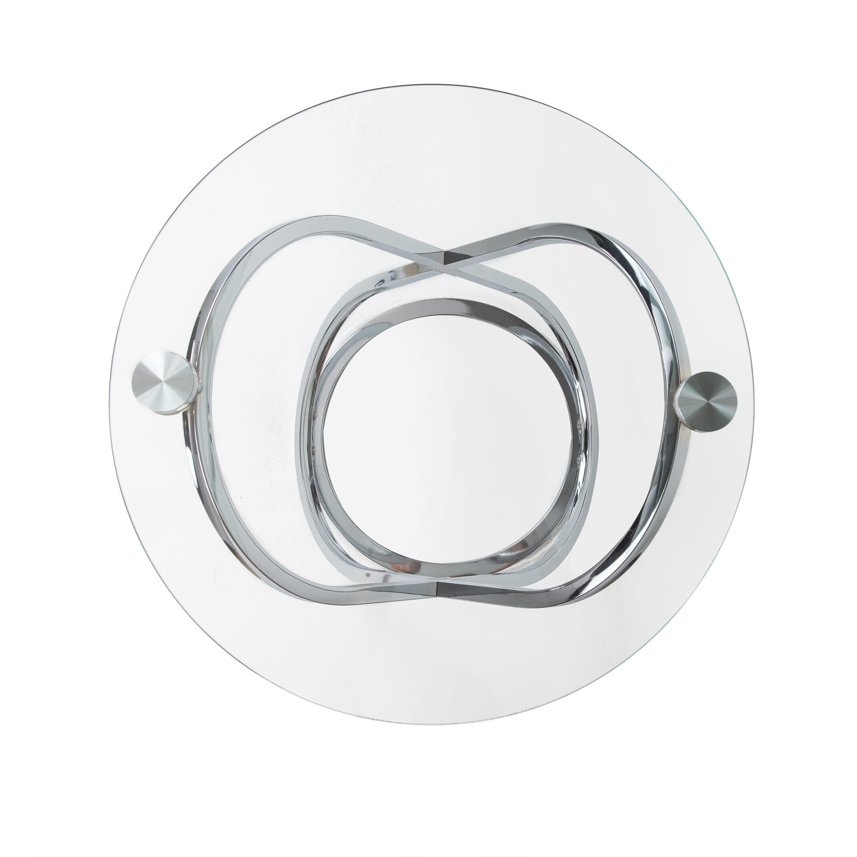 Etta Avenue™ Dimitri Glass Top End Table